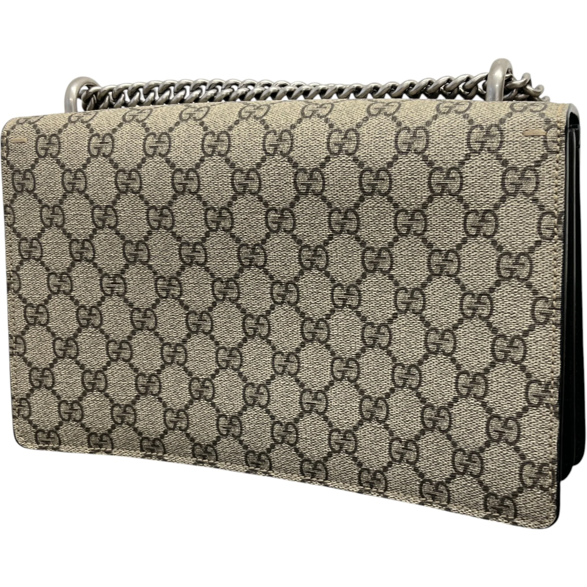 Women's Gg Supreme Dionysus Handbag Black - Image 9