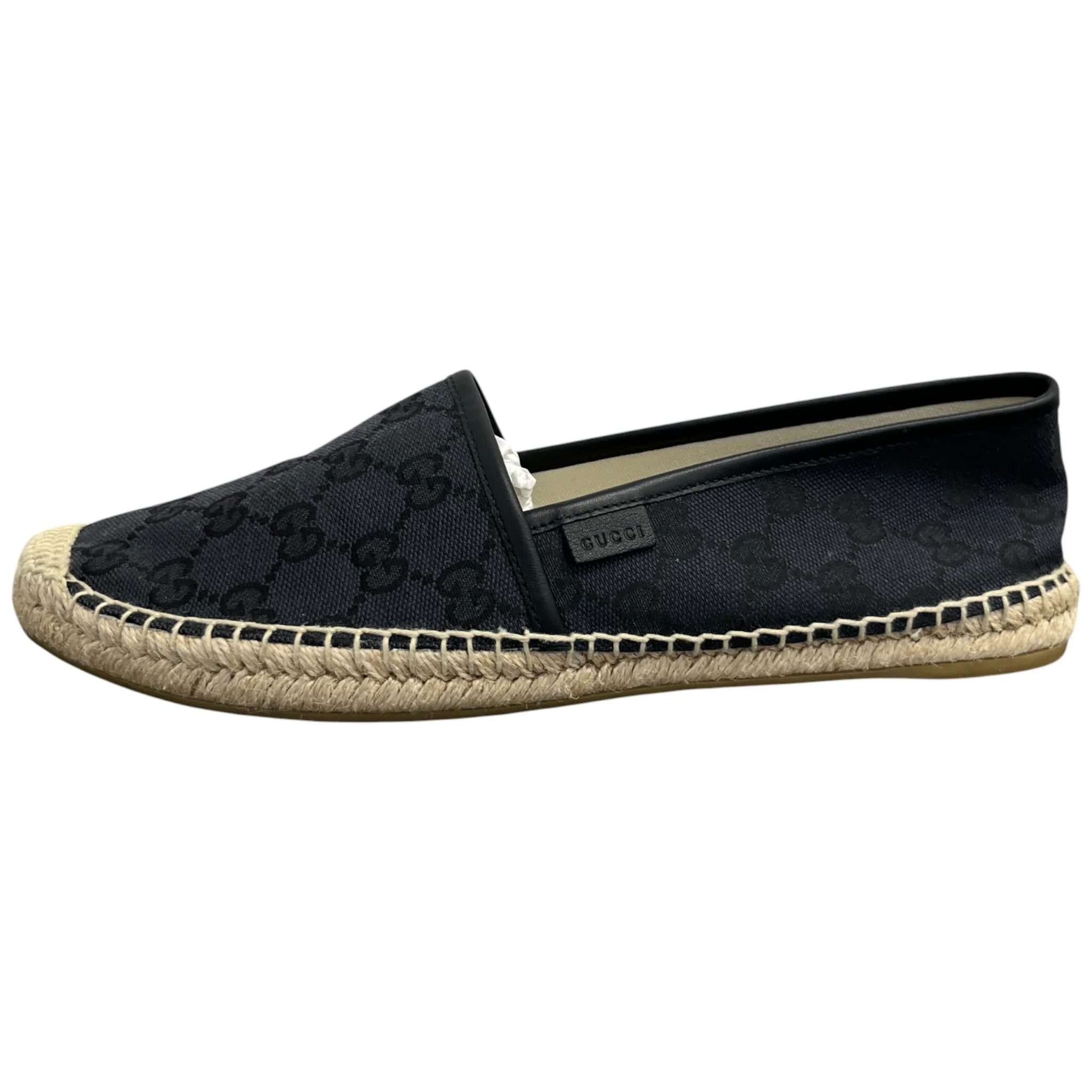Women's Gg Supreme Espadrilles Black Size EU 39.5 / UK 6.5 - Image 5