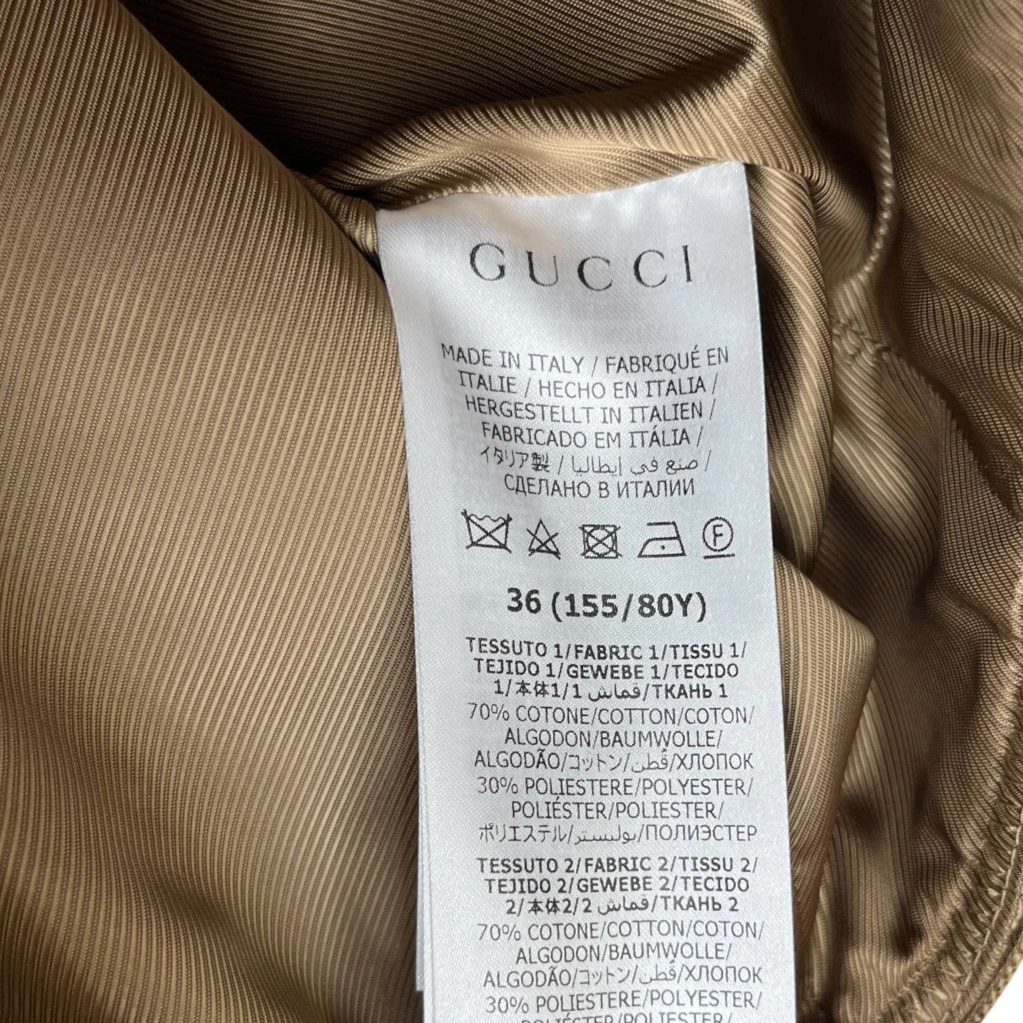 Women's Gg Supreme Gilet Brown Size IT 36 / UK 4 - Image 7