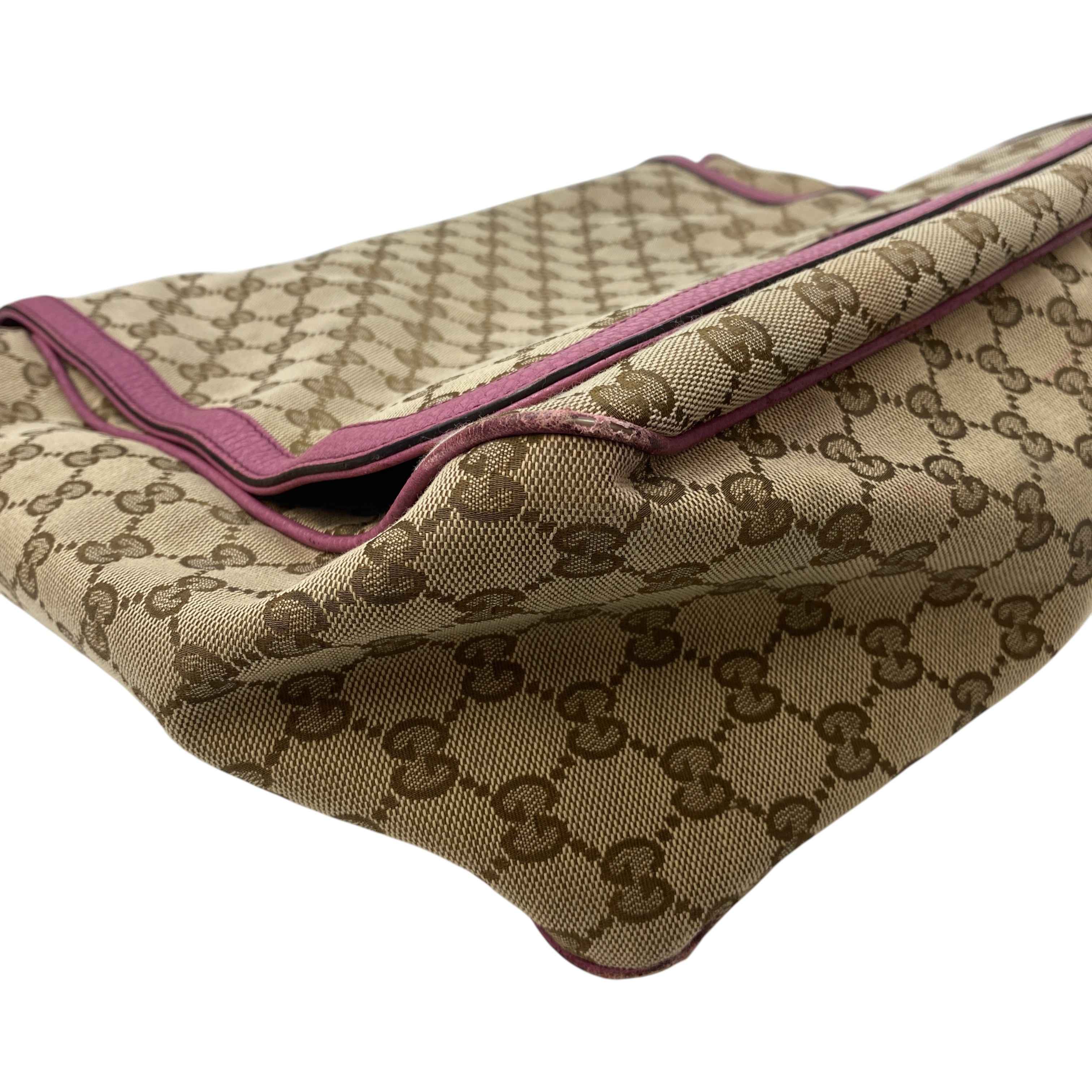 Women's Gg Supreme Messenger Bag Beige - Image 11