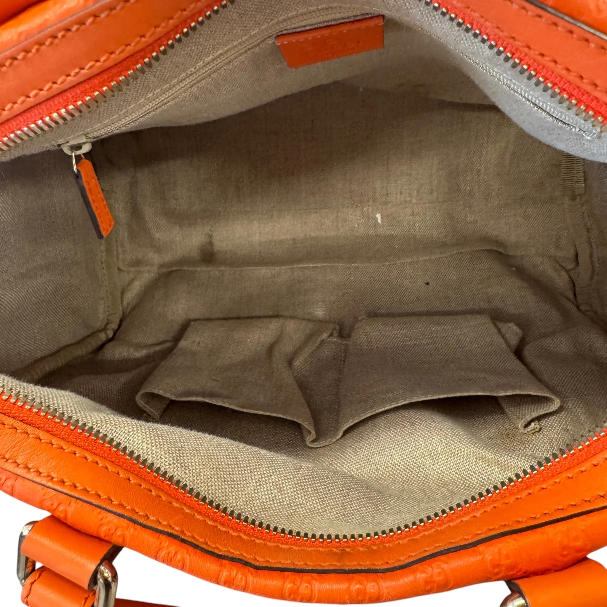 Women's Gg Supreme Microguccissima Bag Orange - Image 10