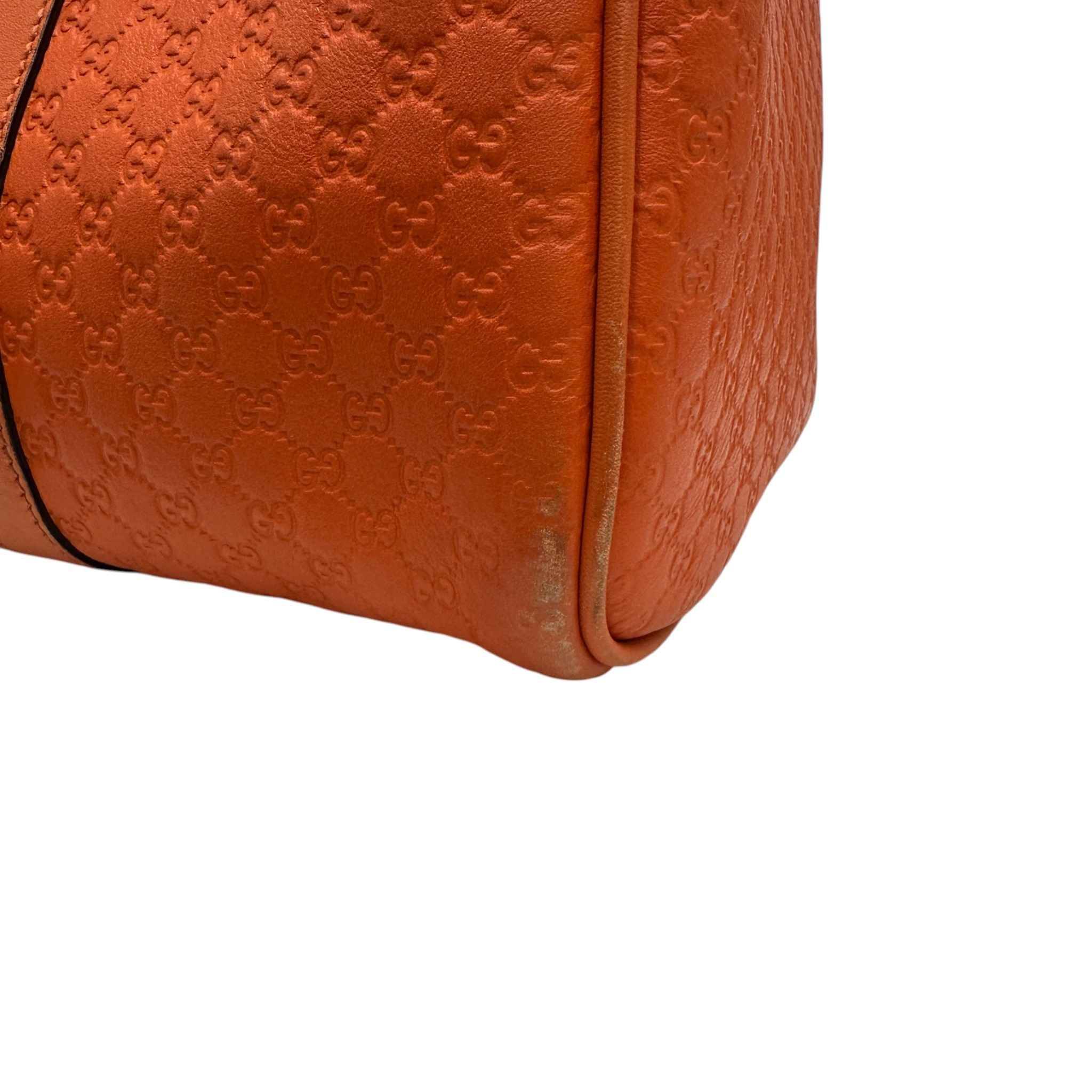 Women's Gg Supreme Microguccissima Bag Orange - Image 14