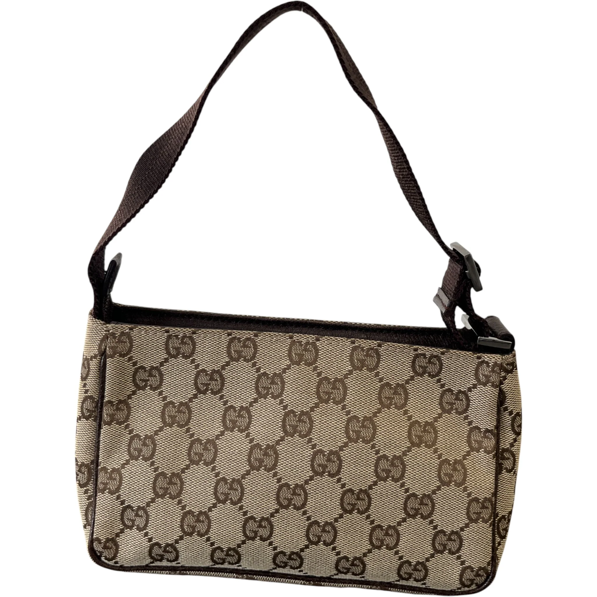 Women's Gg Supreme Pochette Bag Beige - Image 3