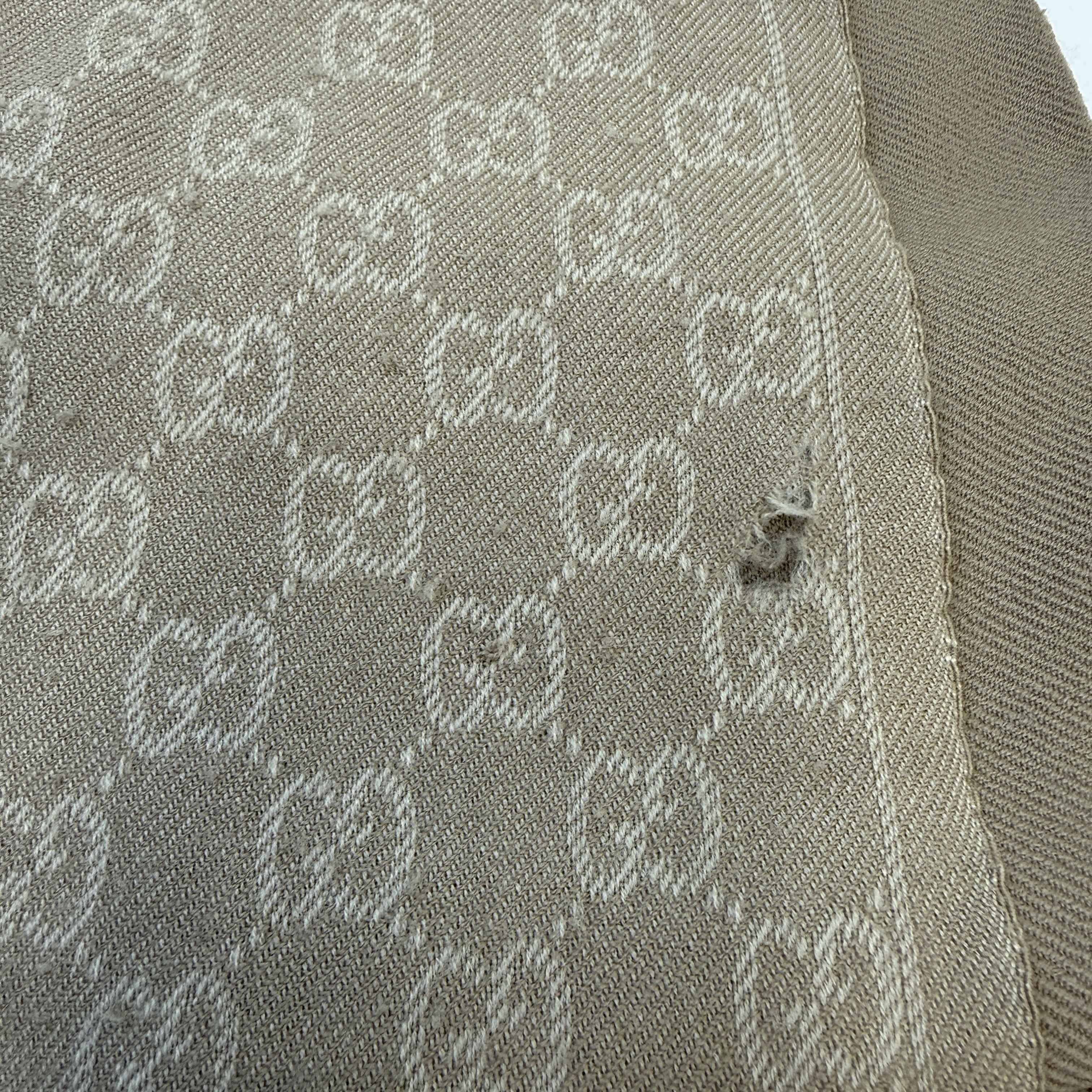 Women's Gg Supreme Scarf Beige - Image 8