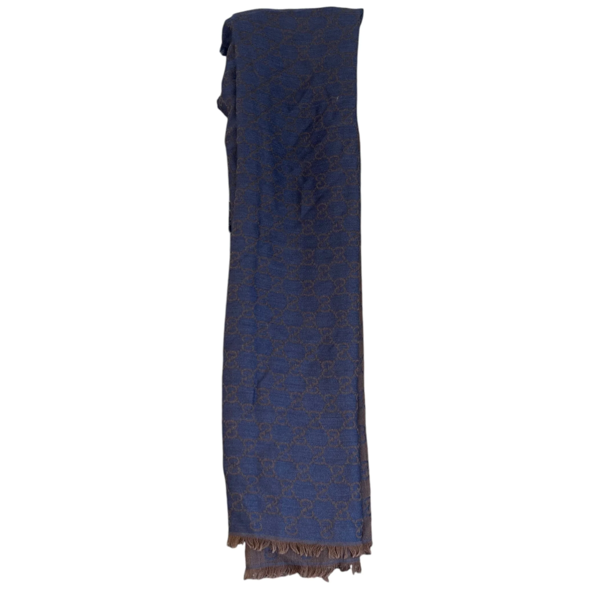 Women's Gg Supreme Scarf Blue - Image 3