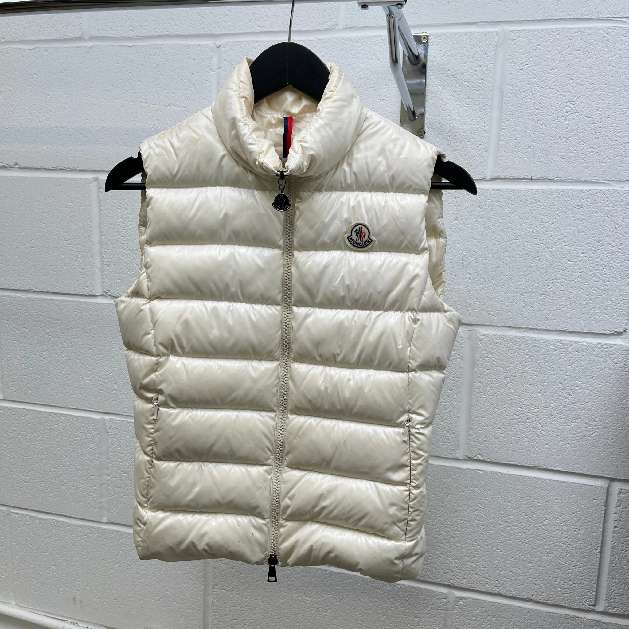 Women's Ghany Gilet Cream Size 0 / UK 4 - Image 8