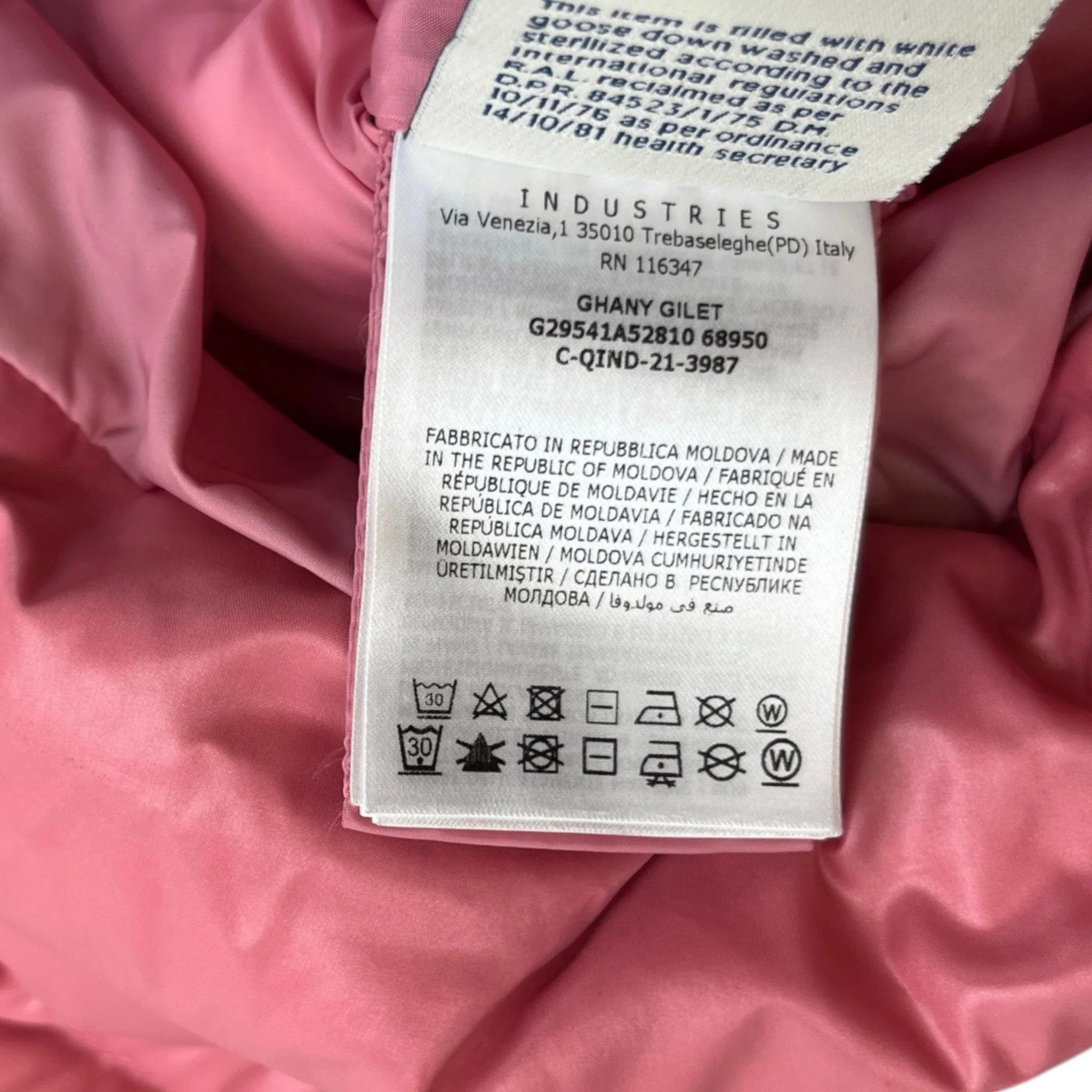 Women's Girls Age 14 Ghany Gilet Pink Size XXS - Image 10