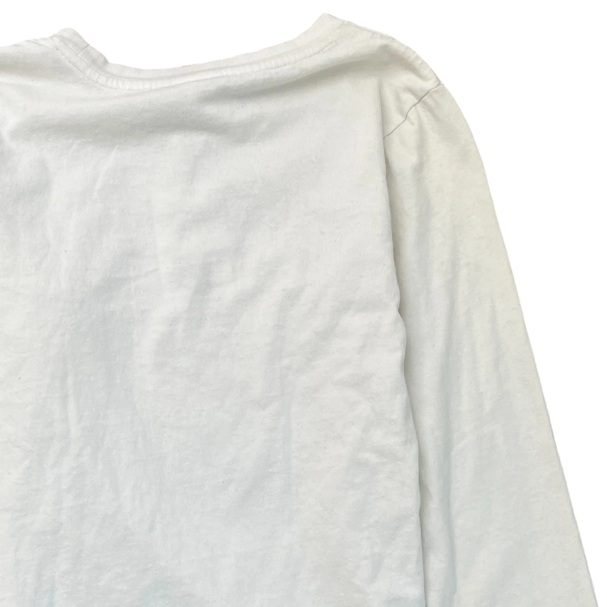 Women's Gorilla Logo Long Sleeve T-Shirt White Size XS - Image 3