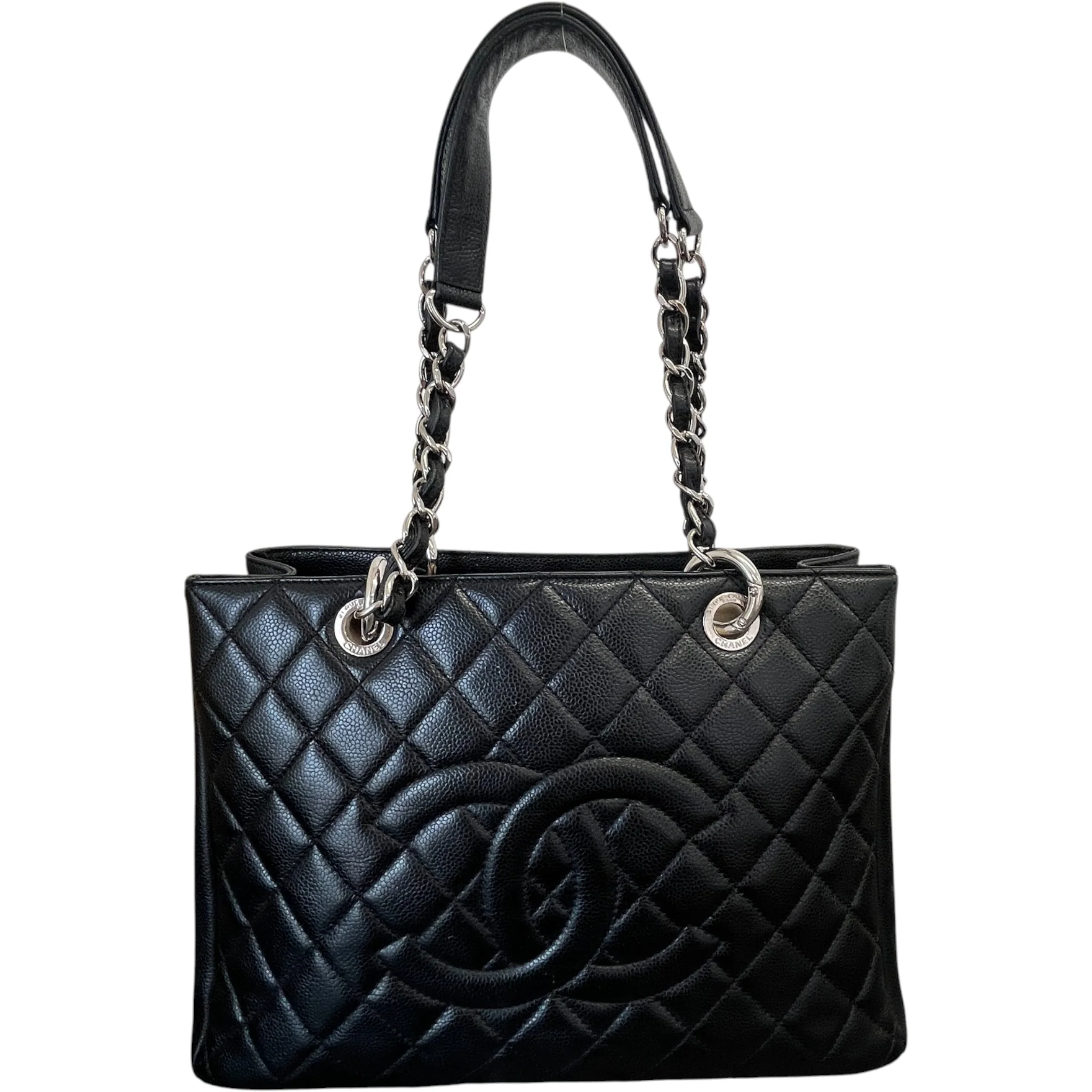 Women's Grand Shopping Tote Bag Black