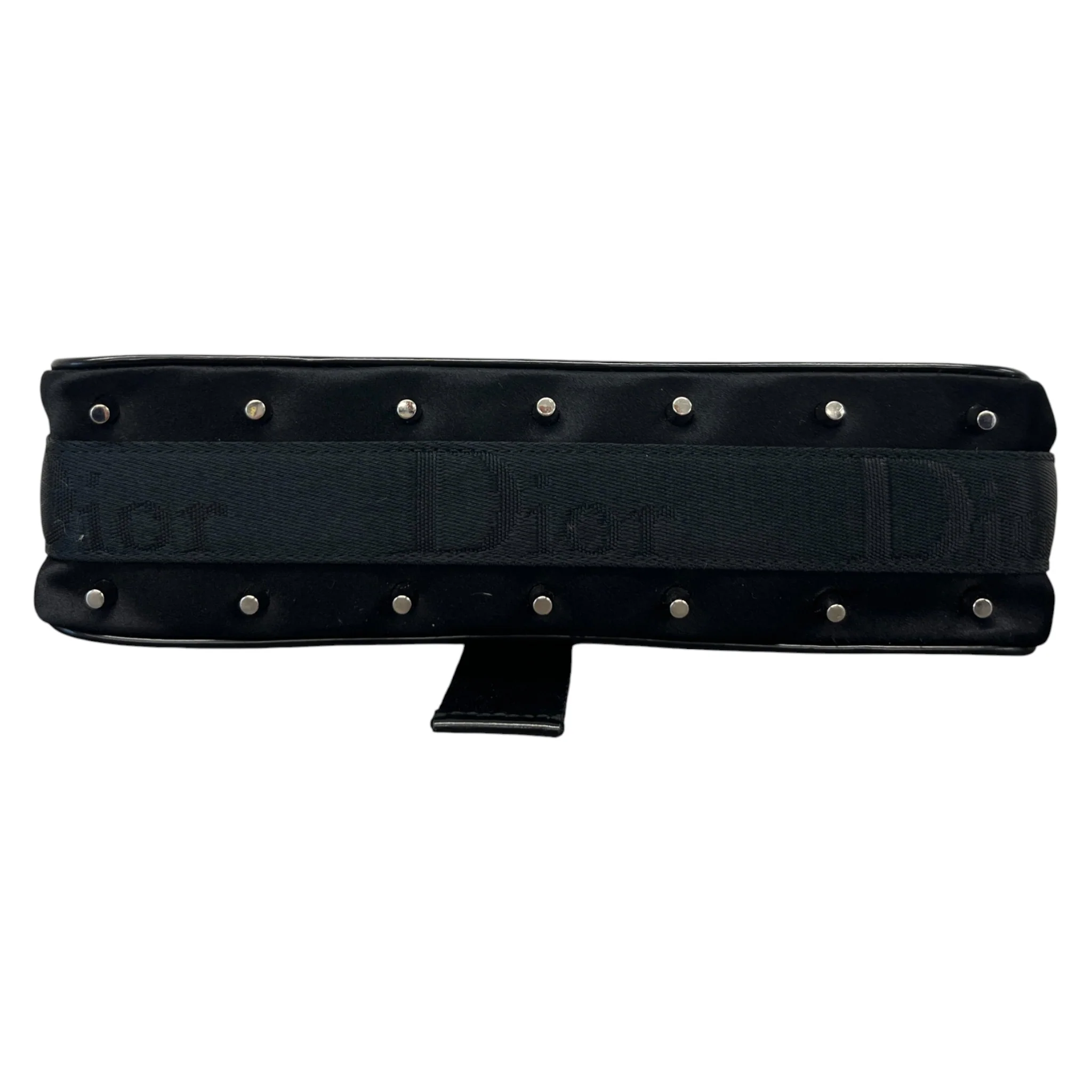 Women's Hardcore Crystal Chain Bag Black - Image 10