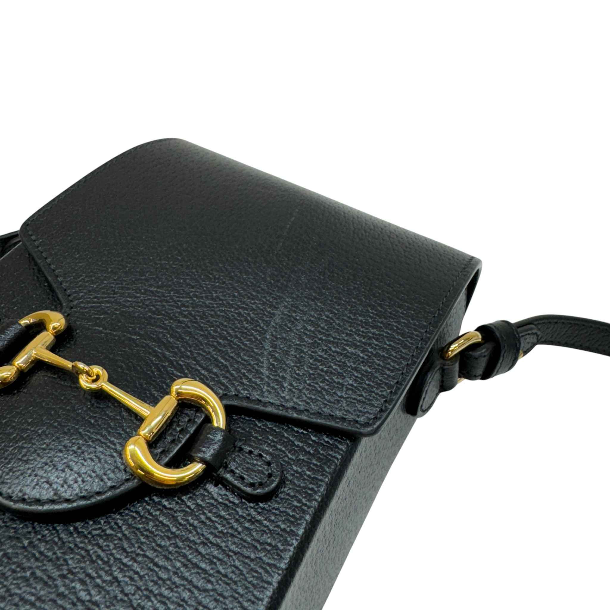 Women's Horsebit 1955 Bag Black - Image 14