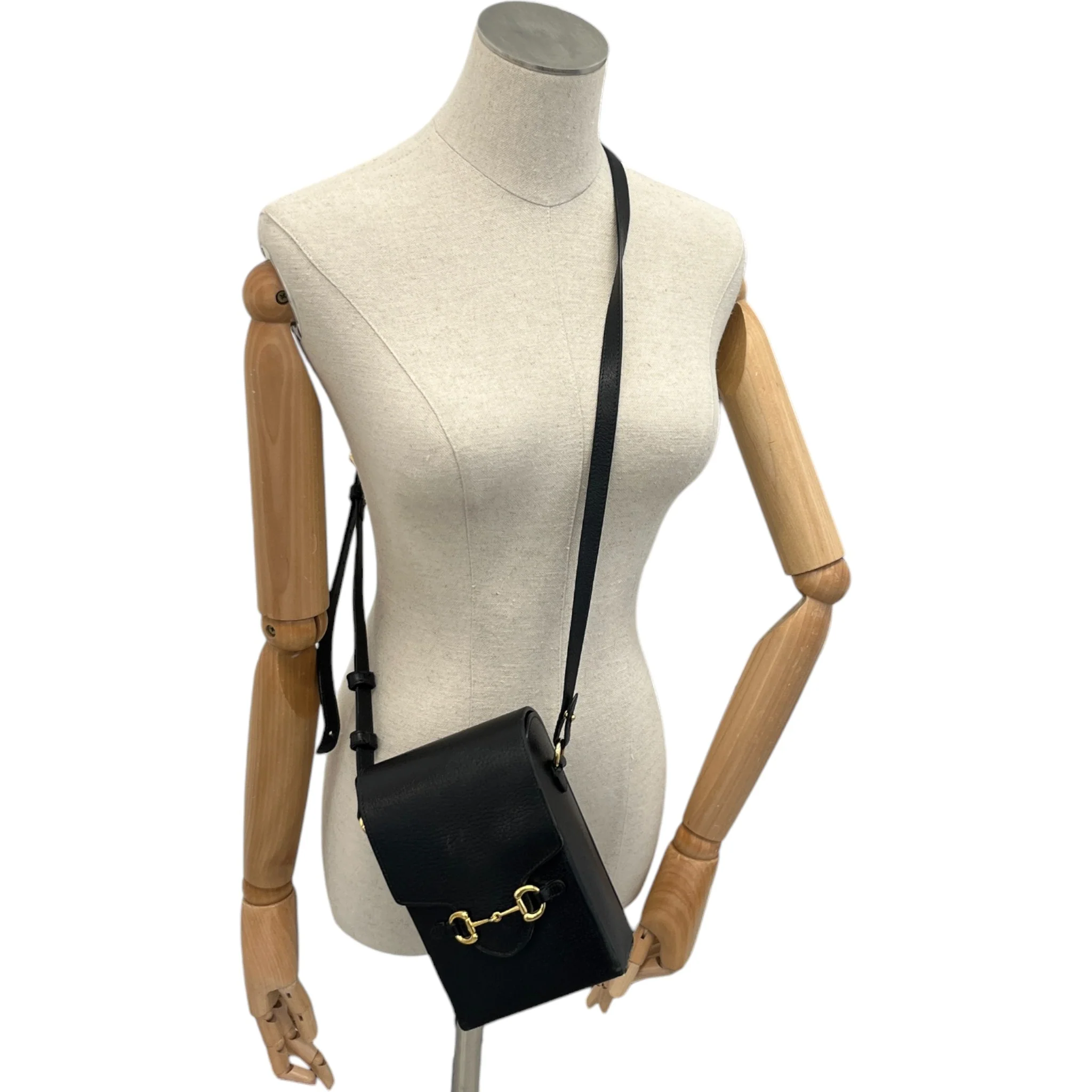 Women's Horsebit 1955 Mini Bag Black - Image 2