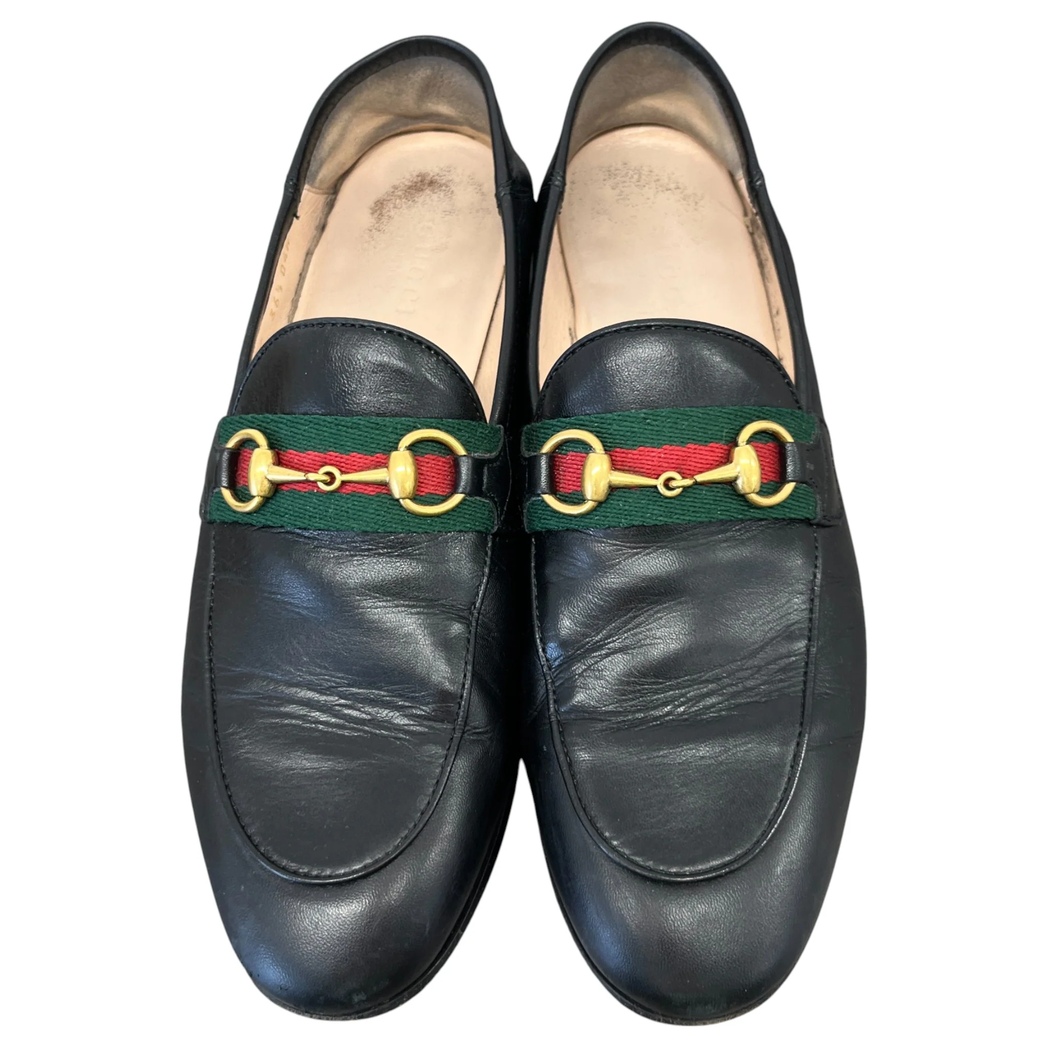 Women's Horsebit Web Loafers Black Size EU 36.5 / UK 3.5 - Image 6