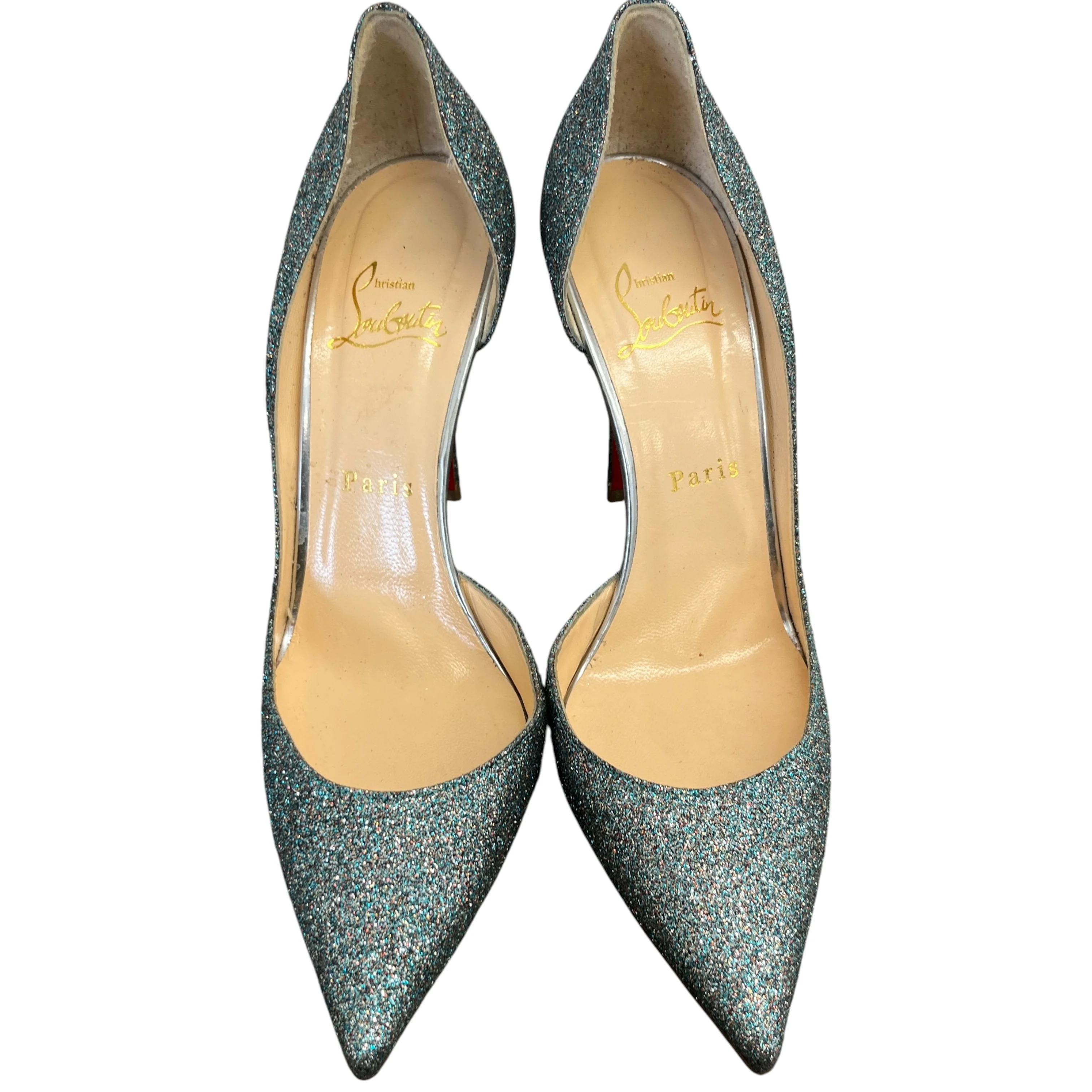 Women's Iriza 100 Glitter Pump Heels Blue Size EU 38 / UK 5 - Image 6