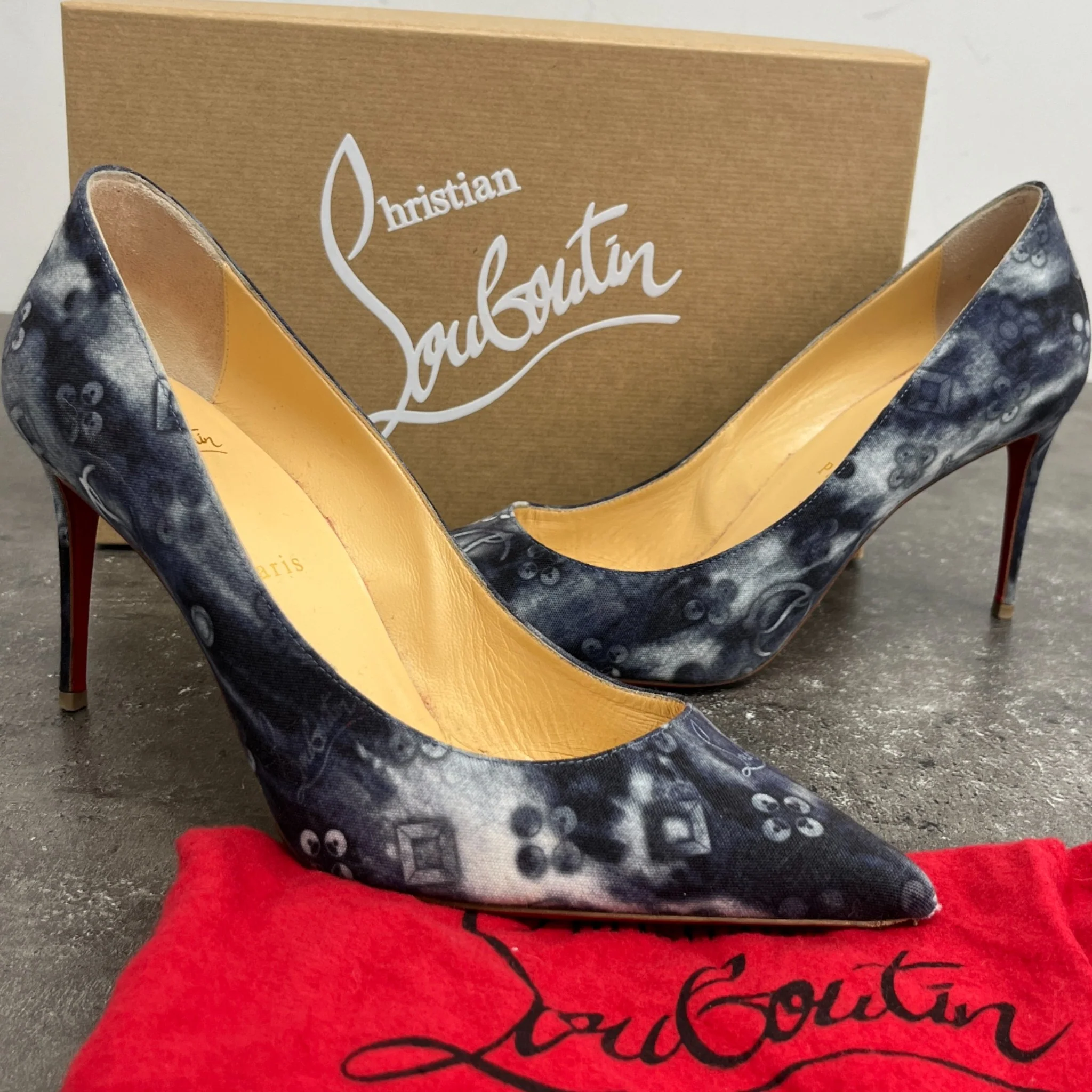 Women's Jeans Punk Kate 85 Heels Blue Size EU 40 / UK 7 - Image 11