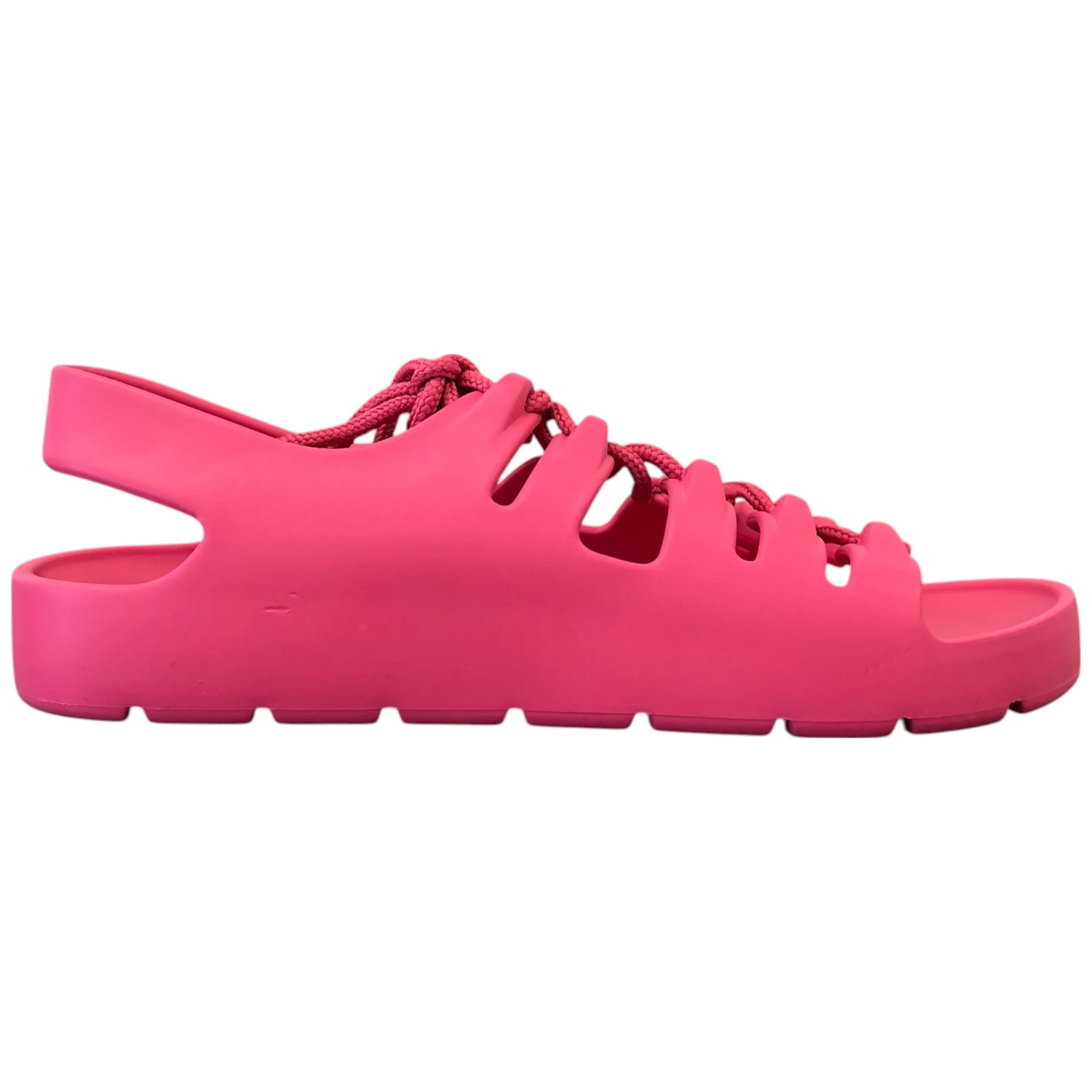 Women's Jelly Lace Slingback Sandals Pink Size EU 37 / UK 4 - Image 5