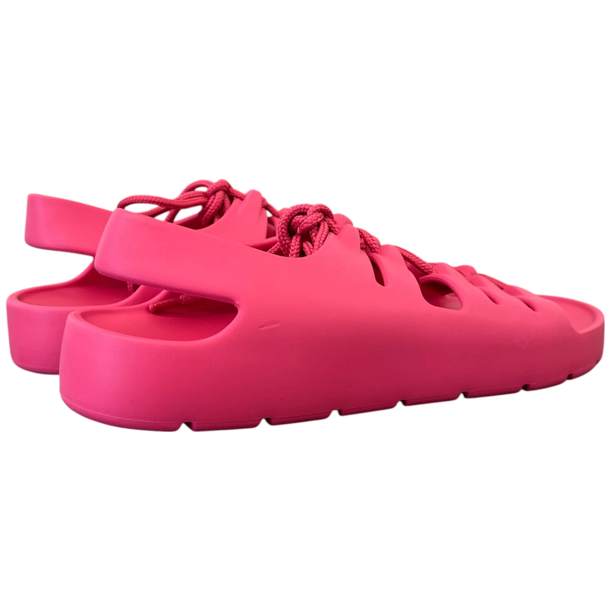 Women's Jelly Lace Slingback Sandals Pink Size EU 37 / UK 4 - Image 9