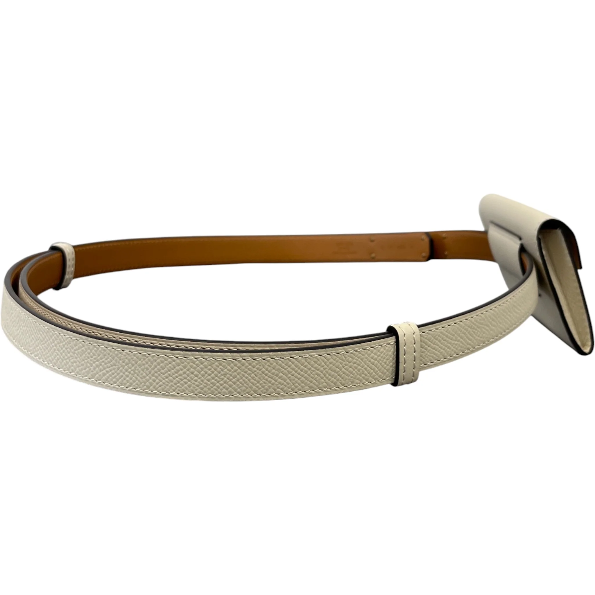 Women's Kelly Pocket 18 Belt Bag Cream - Image 3