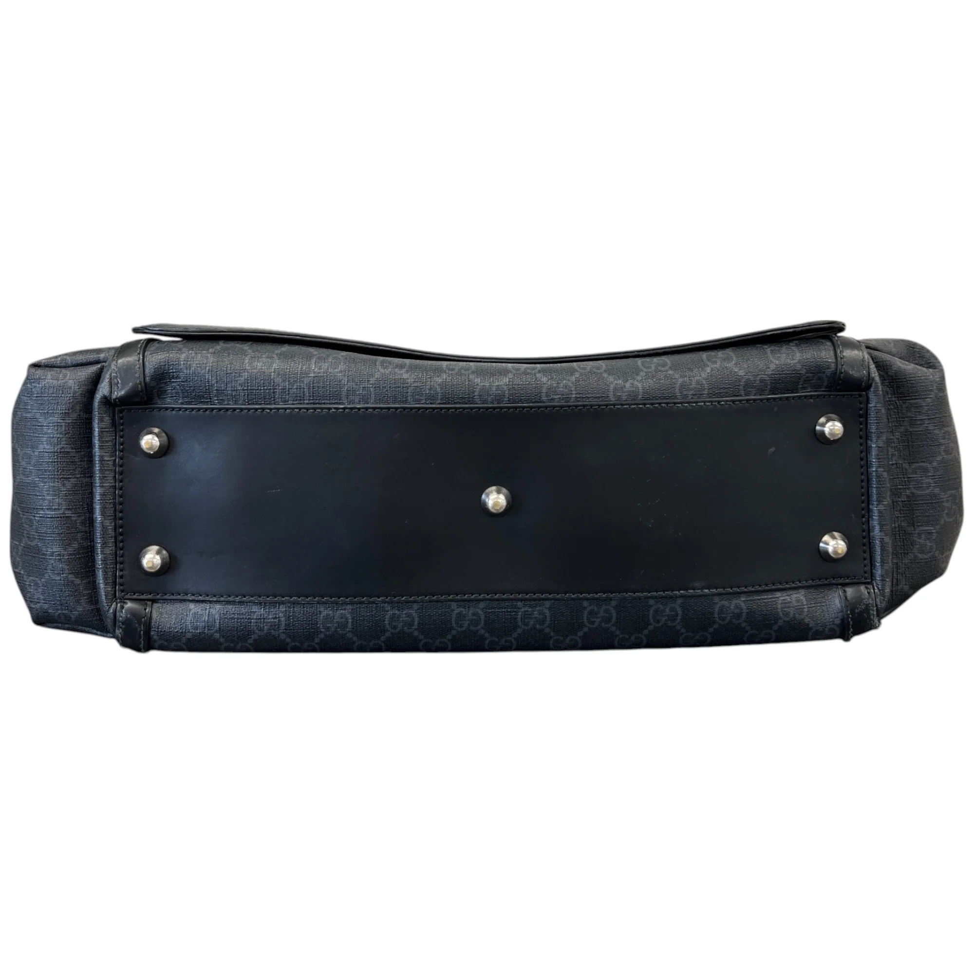 Women's Kids Gg Supreme Monogram Baby Changing Bag Black - Image 11