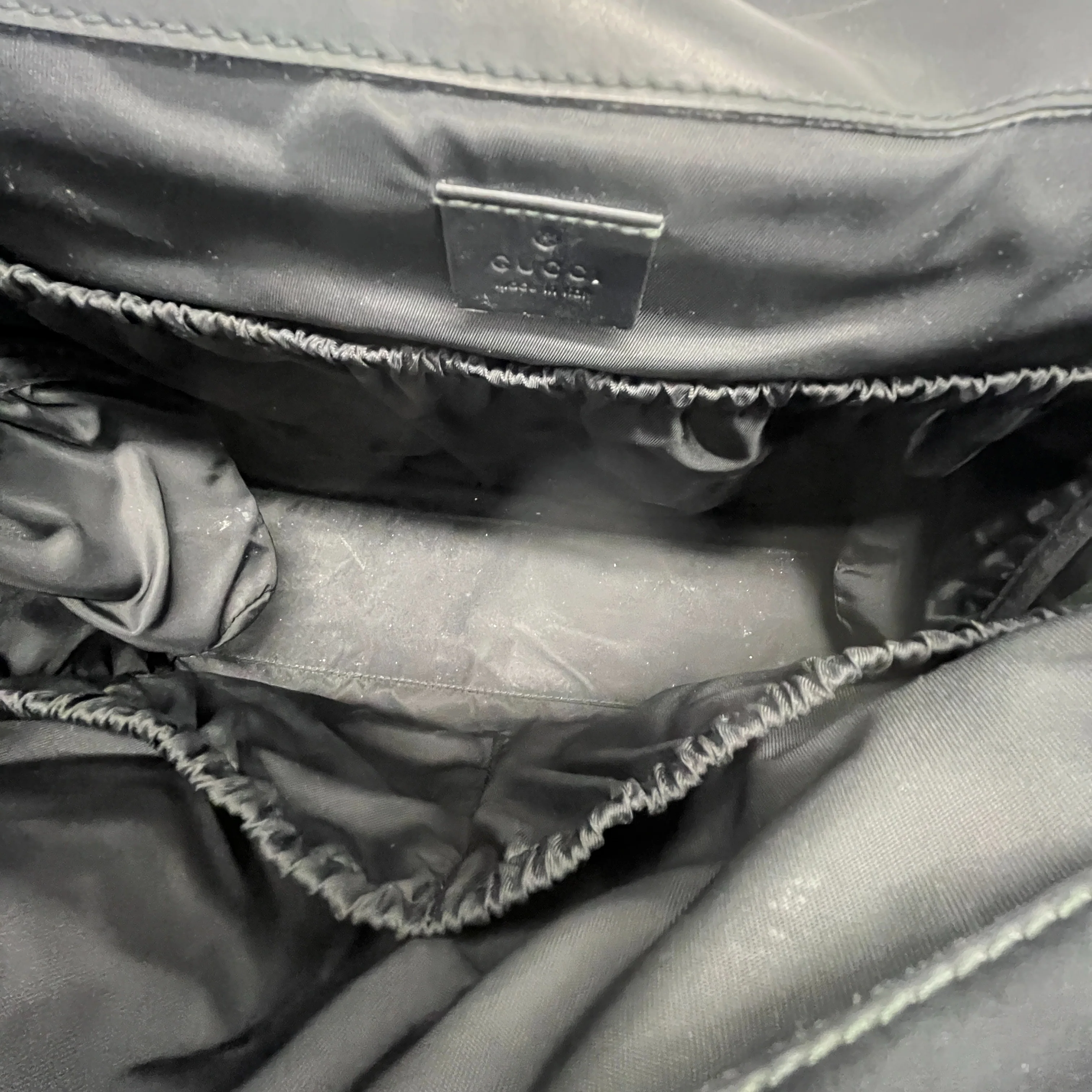 Women's Kids Gg Supreme Monogram Baby Changing Bag Black - Image 14