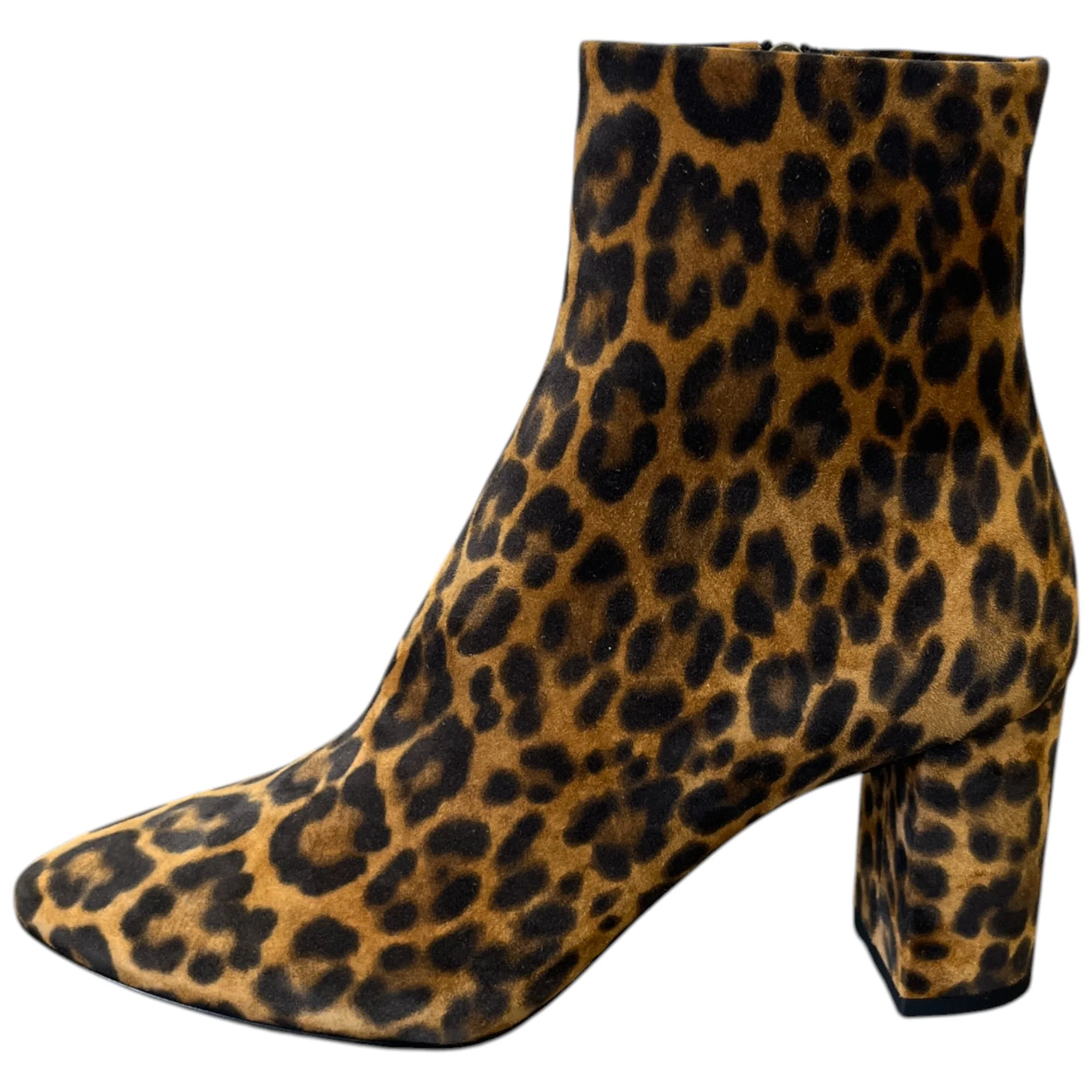 Women's Leopard Print Ankle Boots Black Size EU 37.5 / UK 4.5 - Image 5