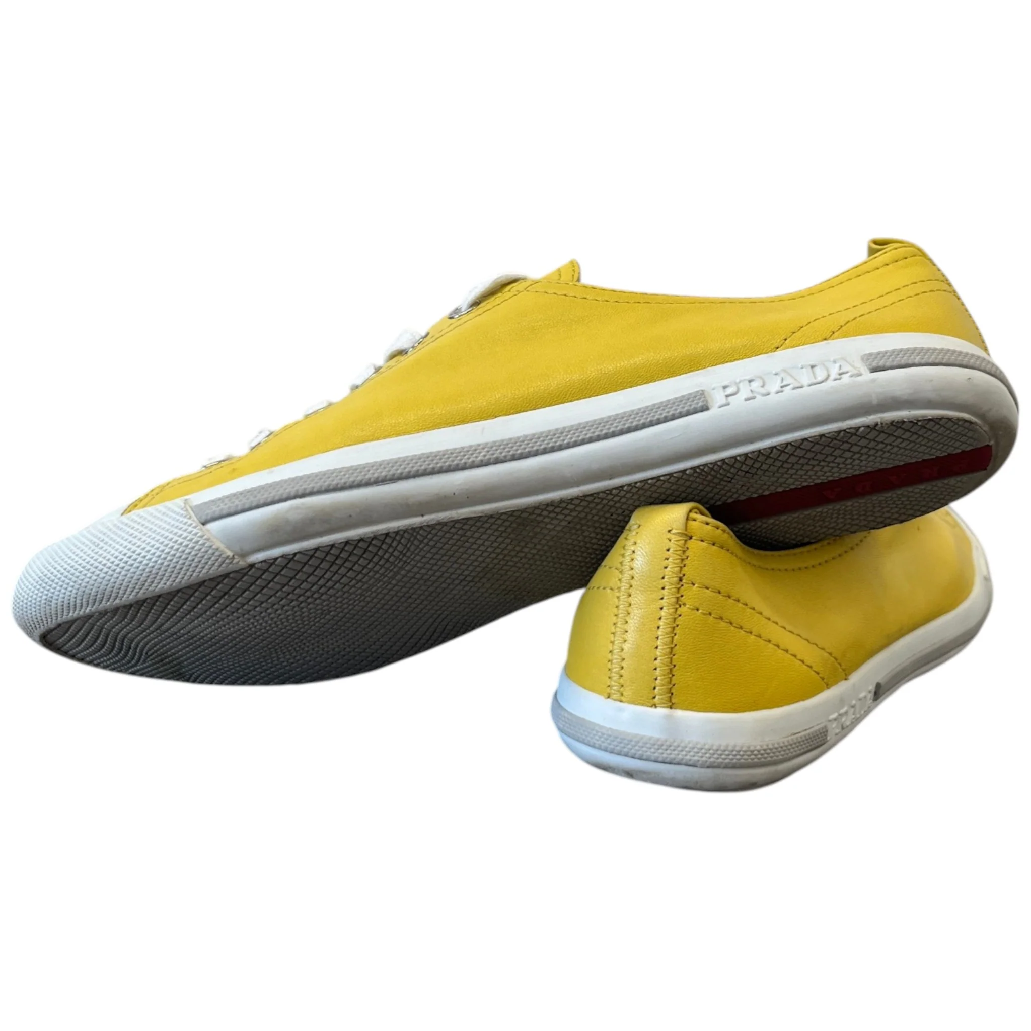 Women's Linea Rossa Low Trainers Yellow Size EU 37 / UK 4 - Image 10