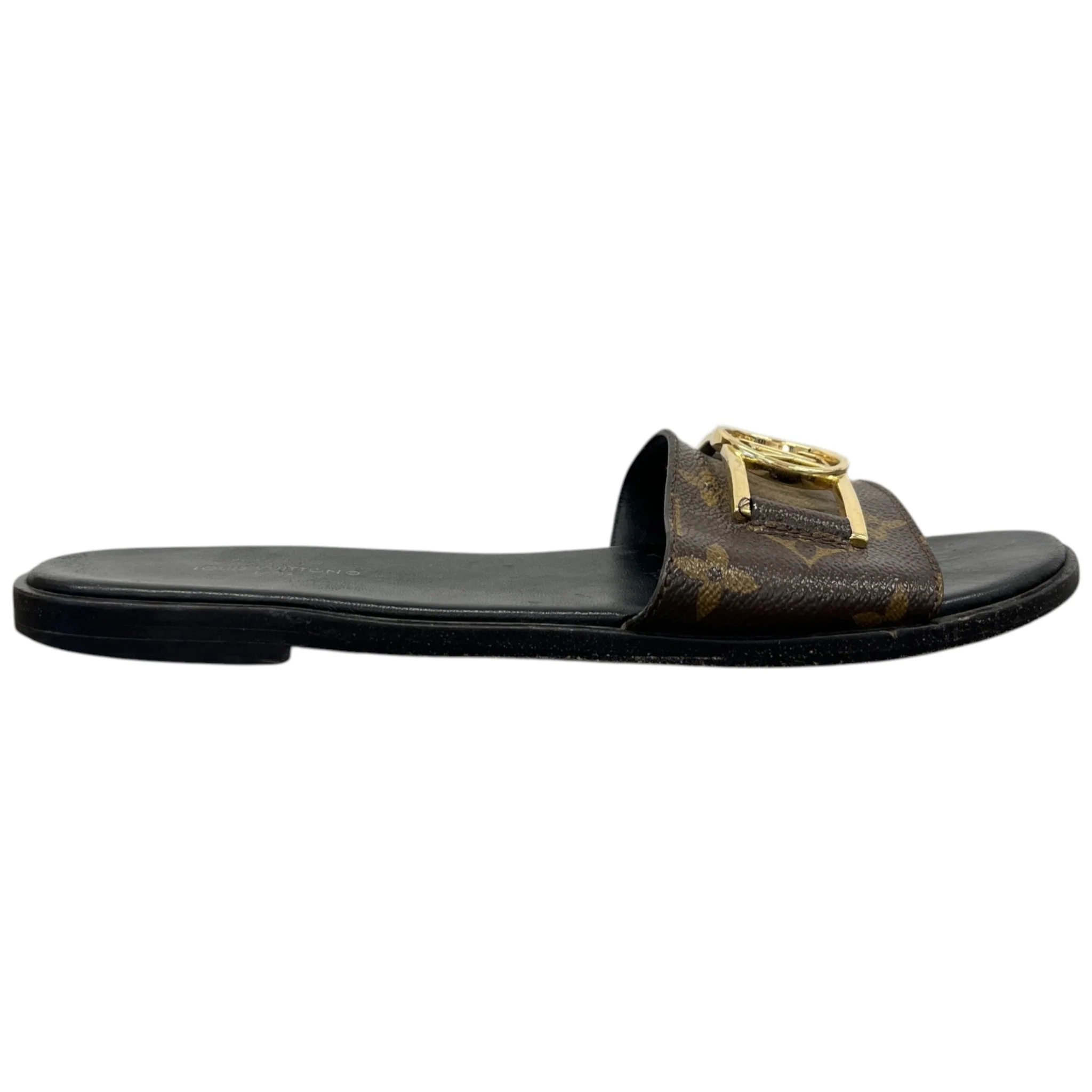 Women's Lock It Slides Brown Size EU 37 / UK 4 - Image 2