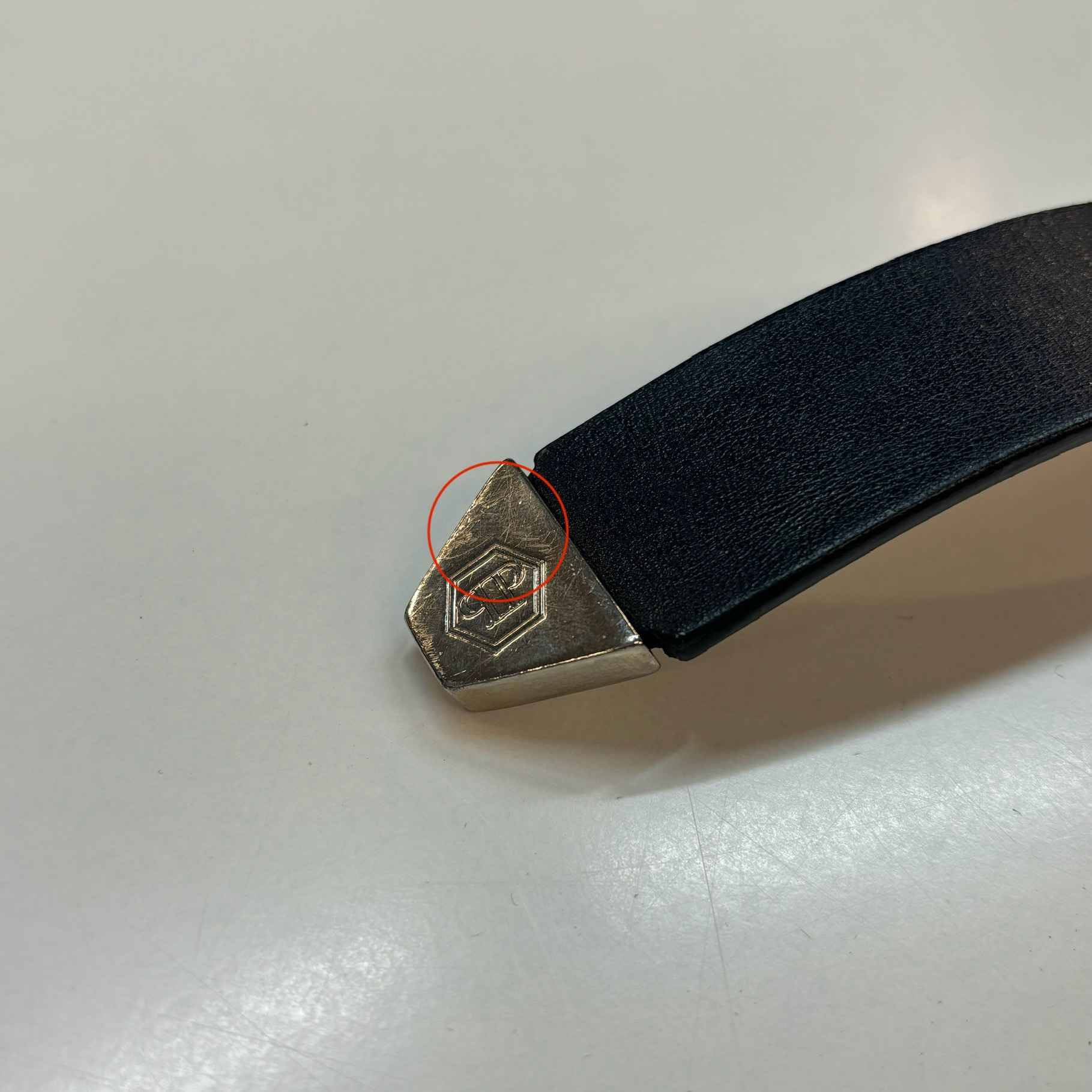 Women's Logo Belt Black Size 75CM / UK 6 - Image 11