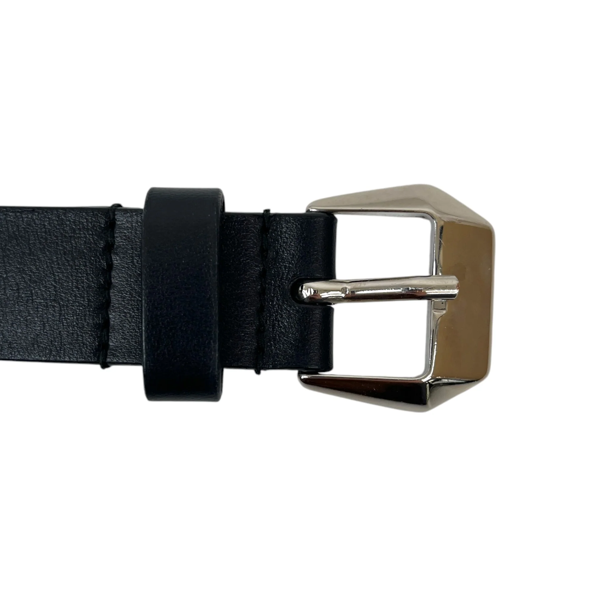 Women's Logo Belt Black Size 75CM / UK 6 - Image 6