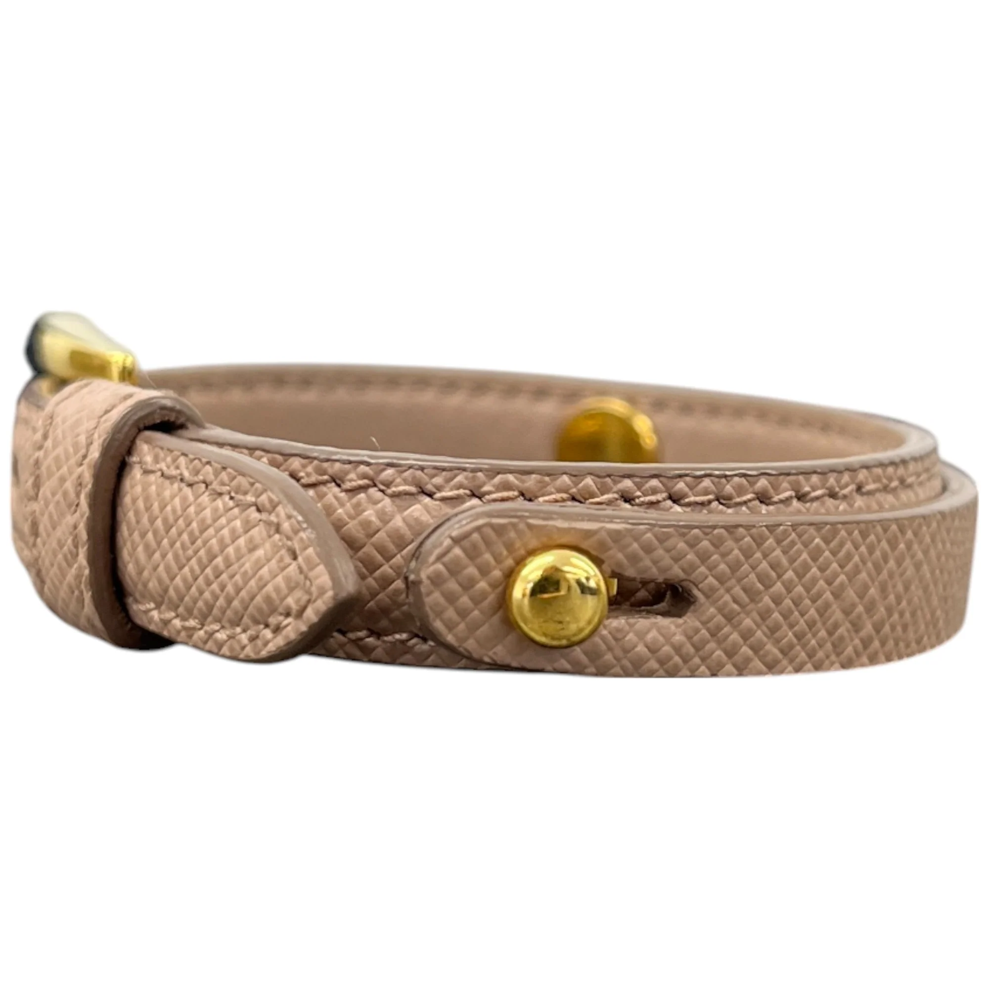 Women's Logo Buckle Bracelet Mauve Size M - Image 2