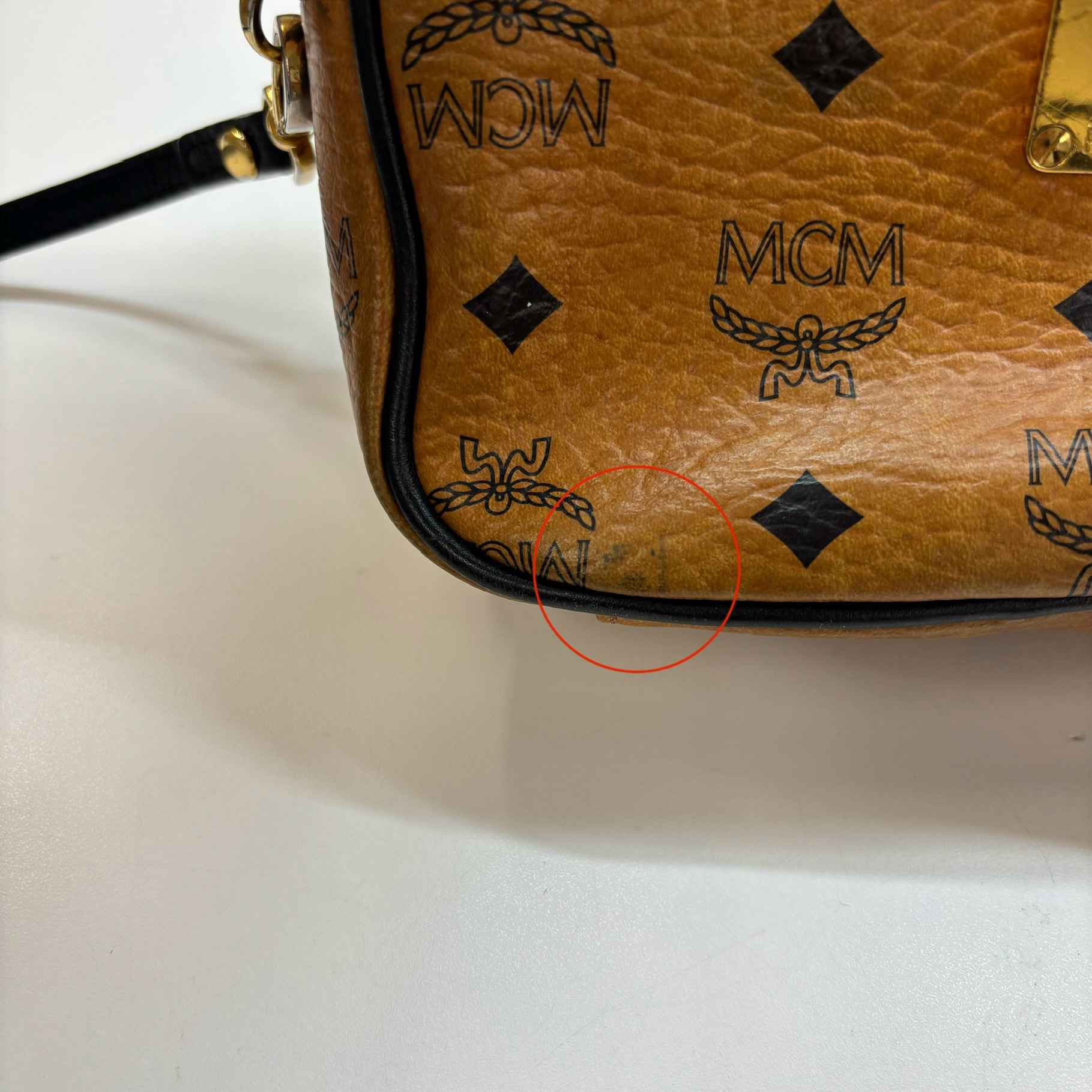 Women's Logo Print Bag Tan - Image 11