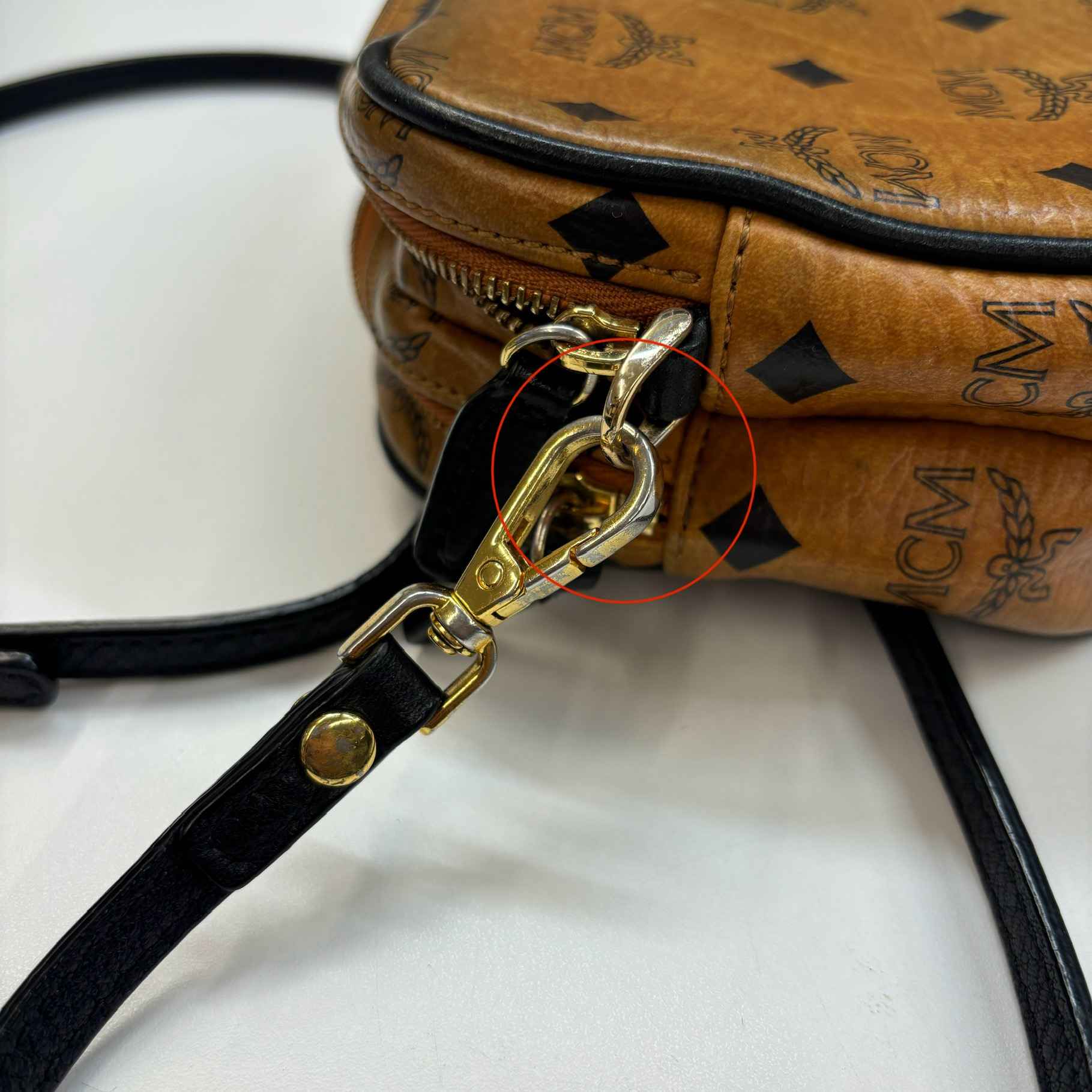 Women's Logo Print Bag Tan - Image 12