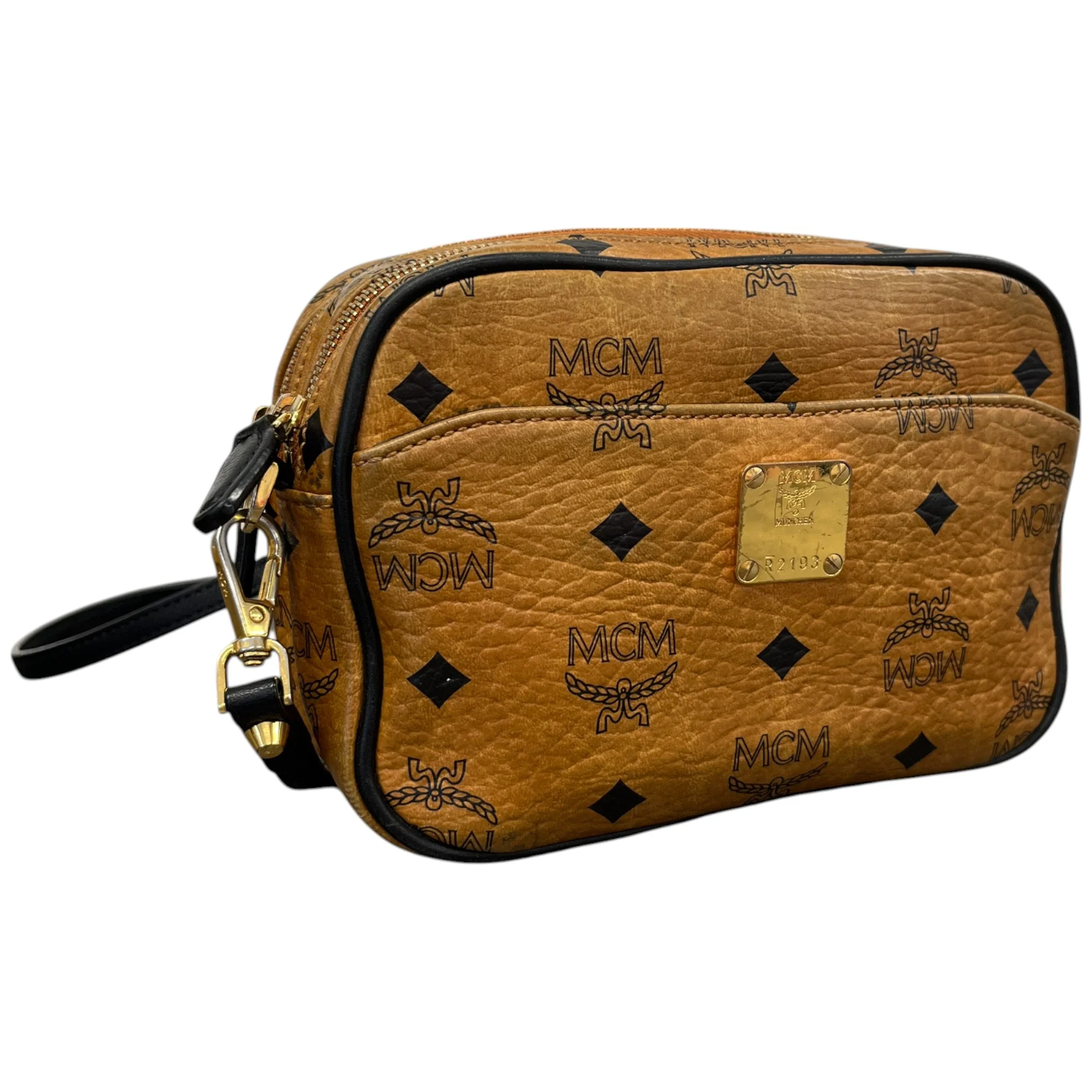 Women's Logo Print Bag Tan - Image 4