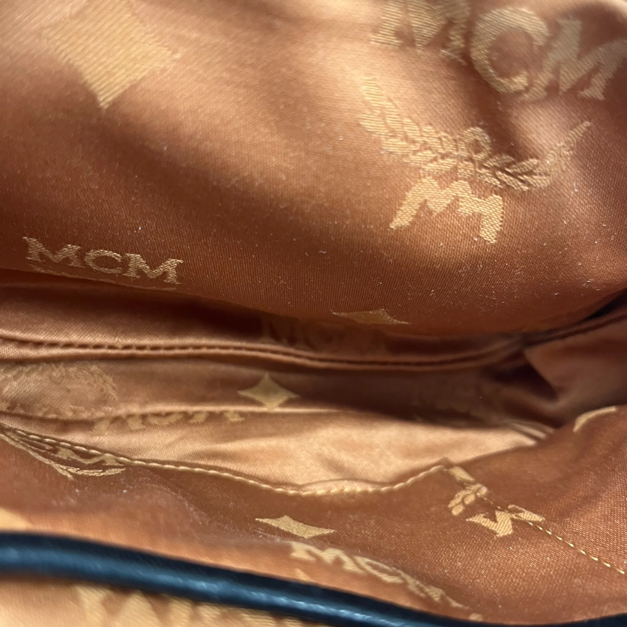 Women's Logo Print Bag Tan - Image 7