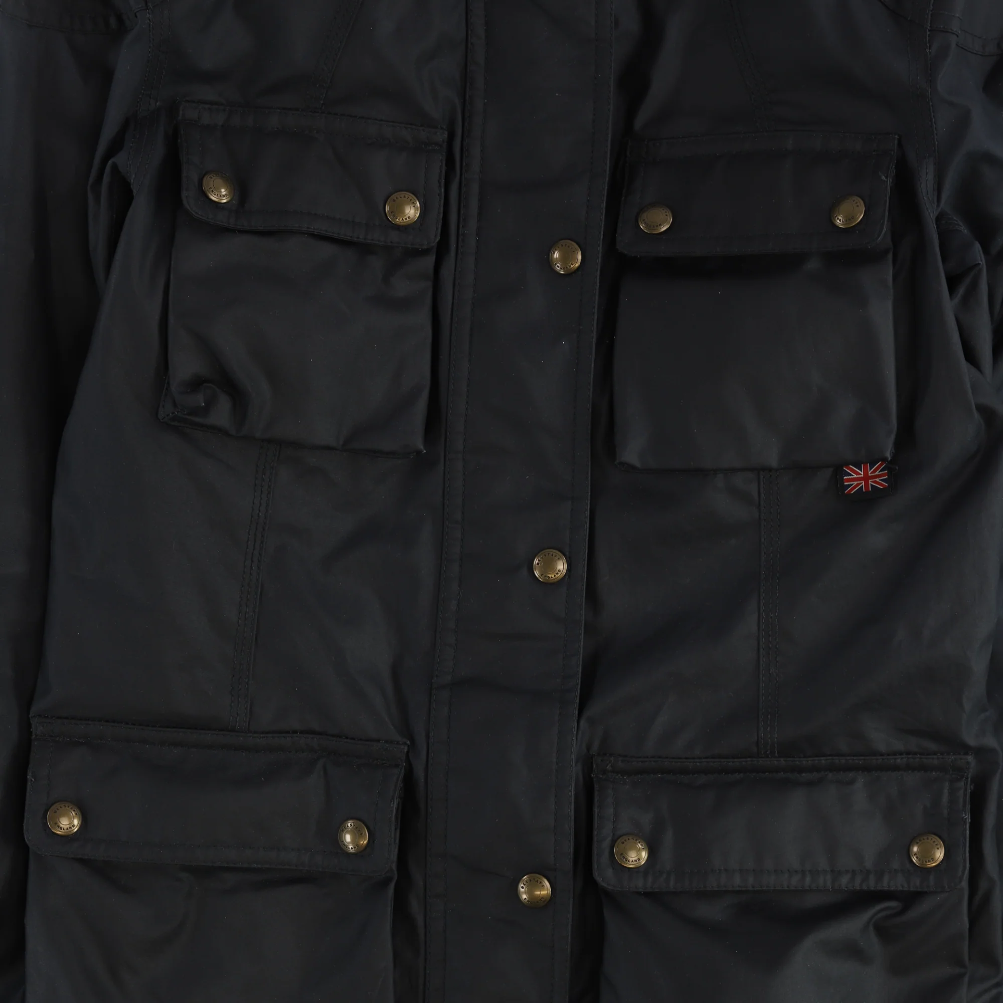 Women's Logo Print Jacket Black Size S - Image 4