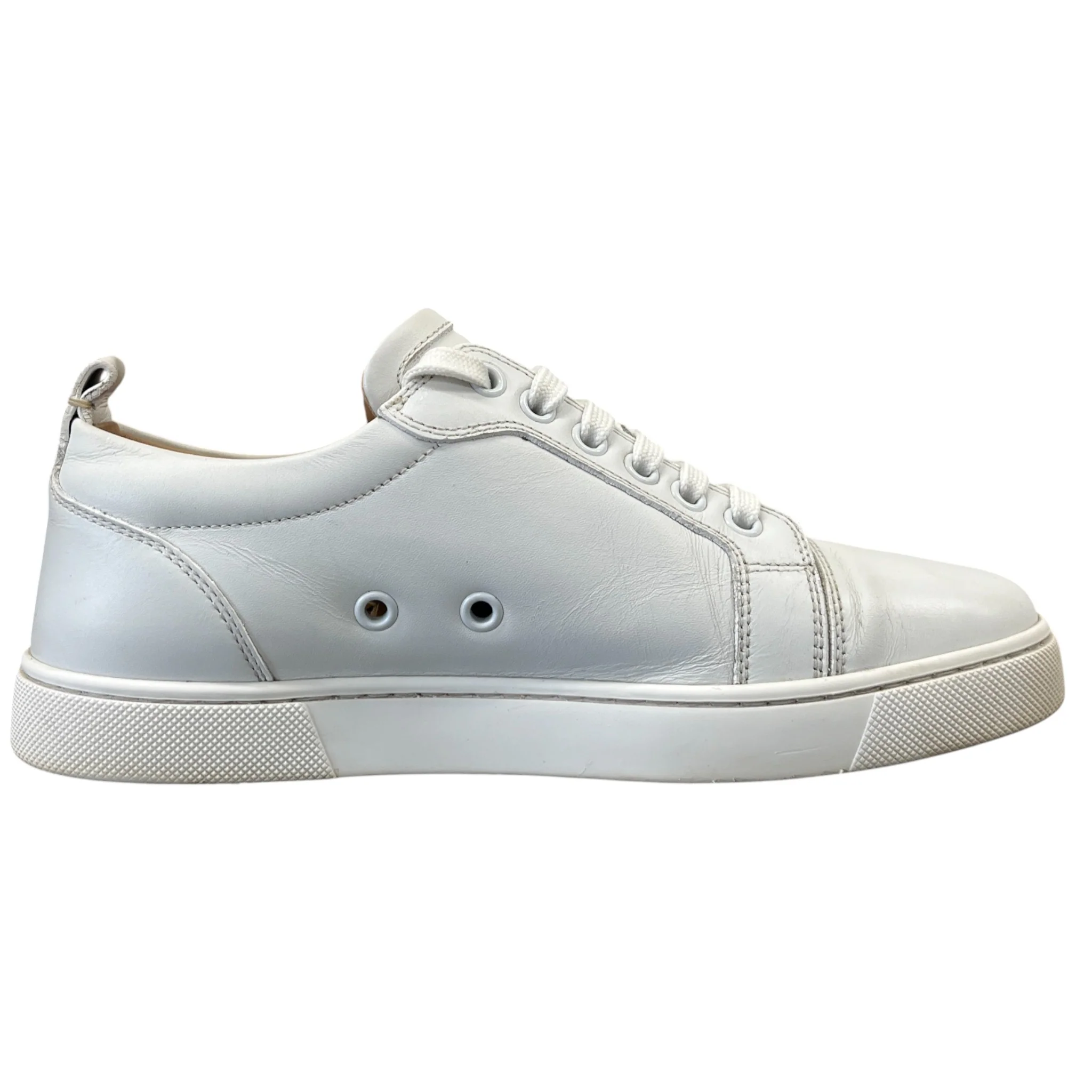 Women's Louis Junior Flat Low Trainers White Size EU 36 / UK 3 - Image 4