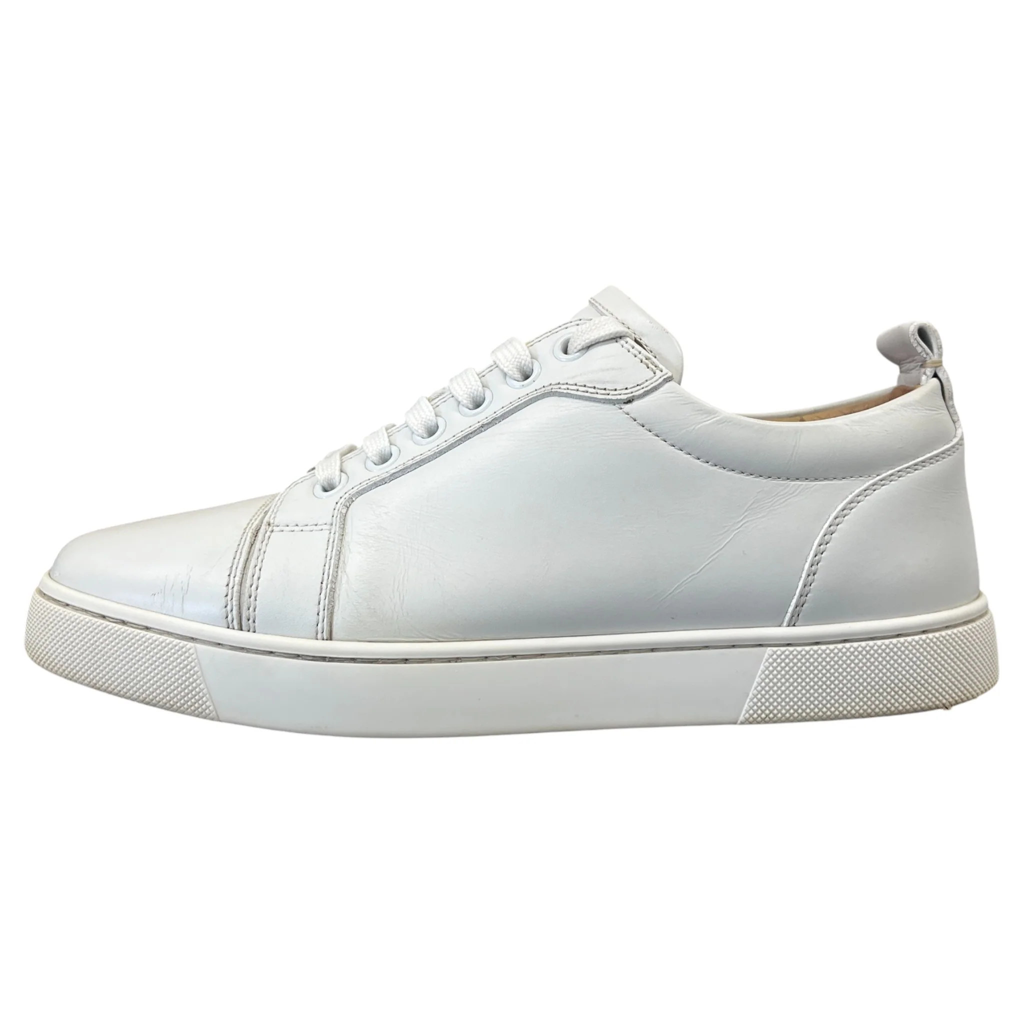 Women's Louis Junior Flat Low Trainers White Size EU 36 / UK 3 - Image 5