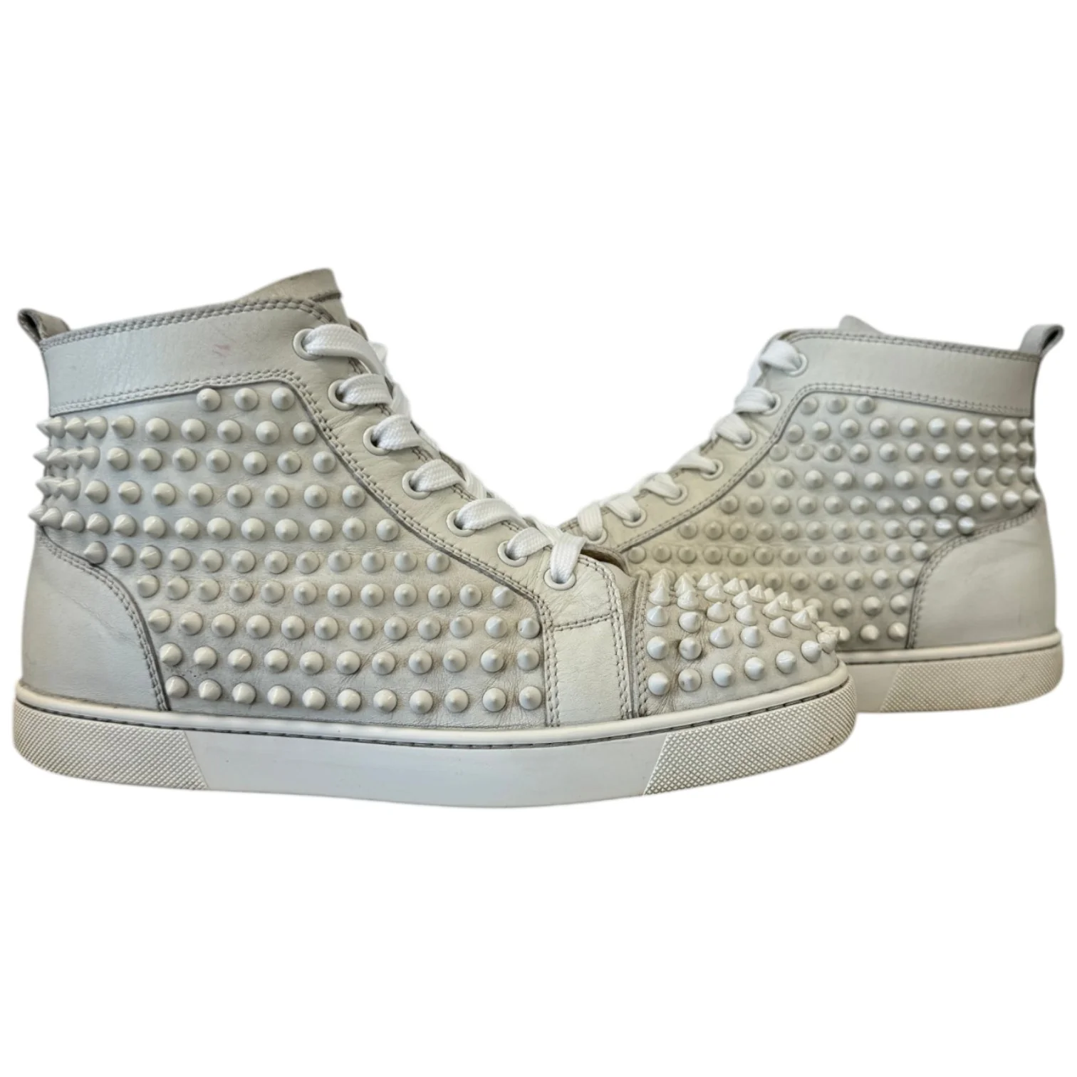 Women's Louis Spike High Trainers White Size EU 39 / UK 6 - Image 3