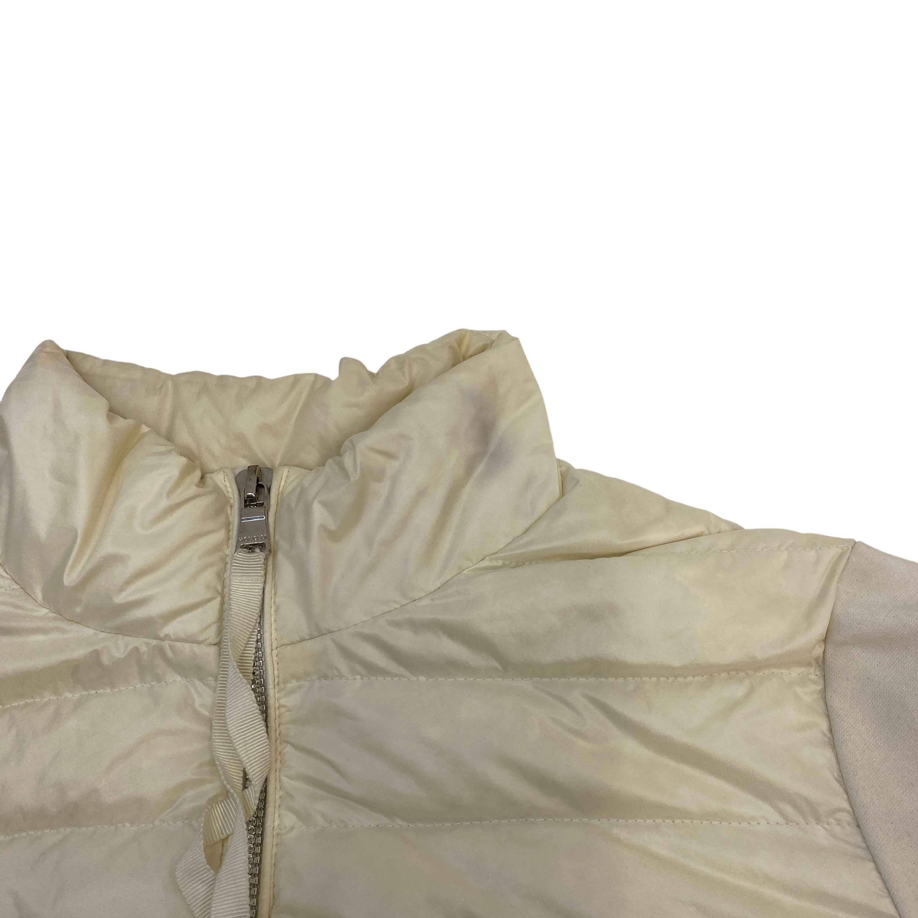 Women's Maglia Cardigan Jacket Cream Size L - Image 11