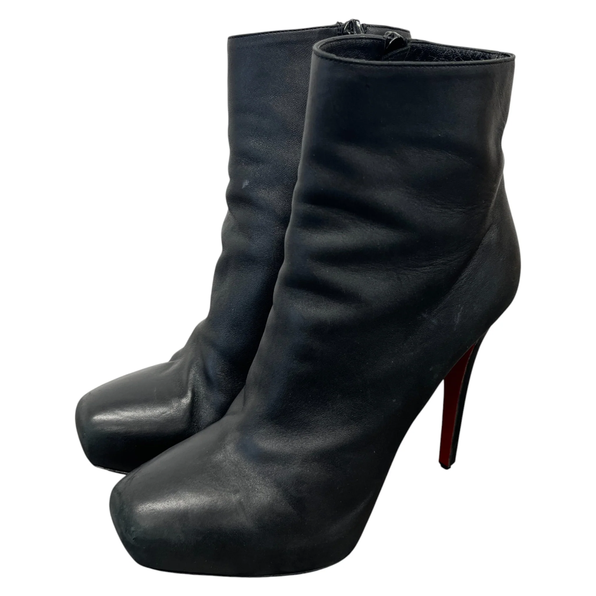 Women's Mamanouk Heeled Ankle Boots Black Size EU 38 / UK 5 - Image 9