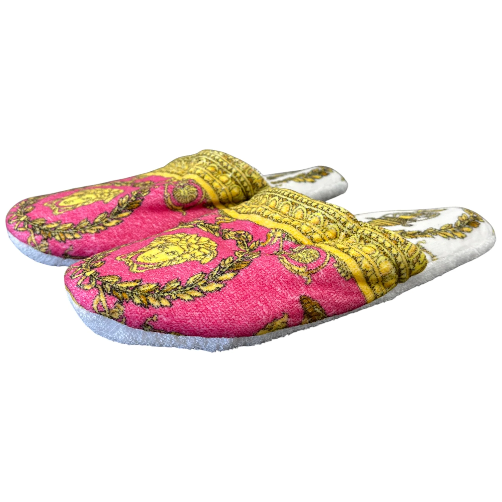 Women's Medusa Renaissance Print Slippers Pink Size EU 40 / UK 7 - Image 8