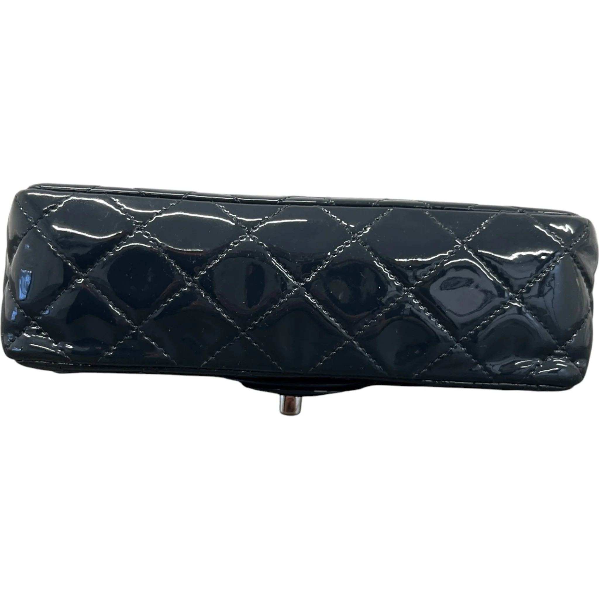 Women's Mini Classic Flap Bag Navy - Image 10