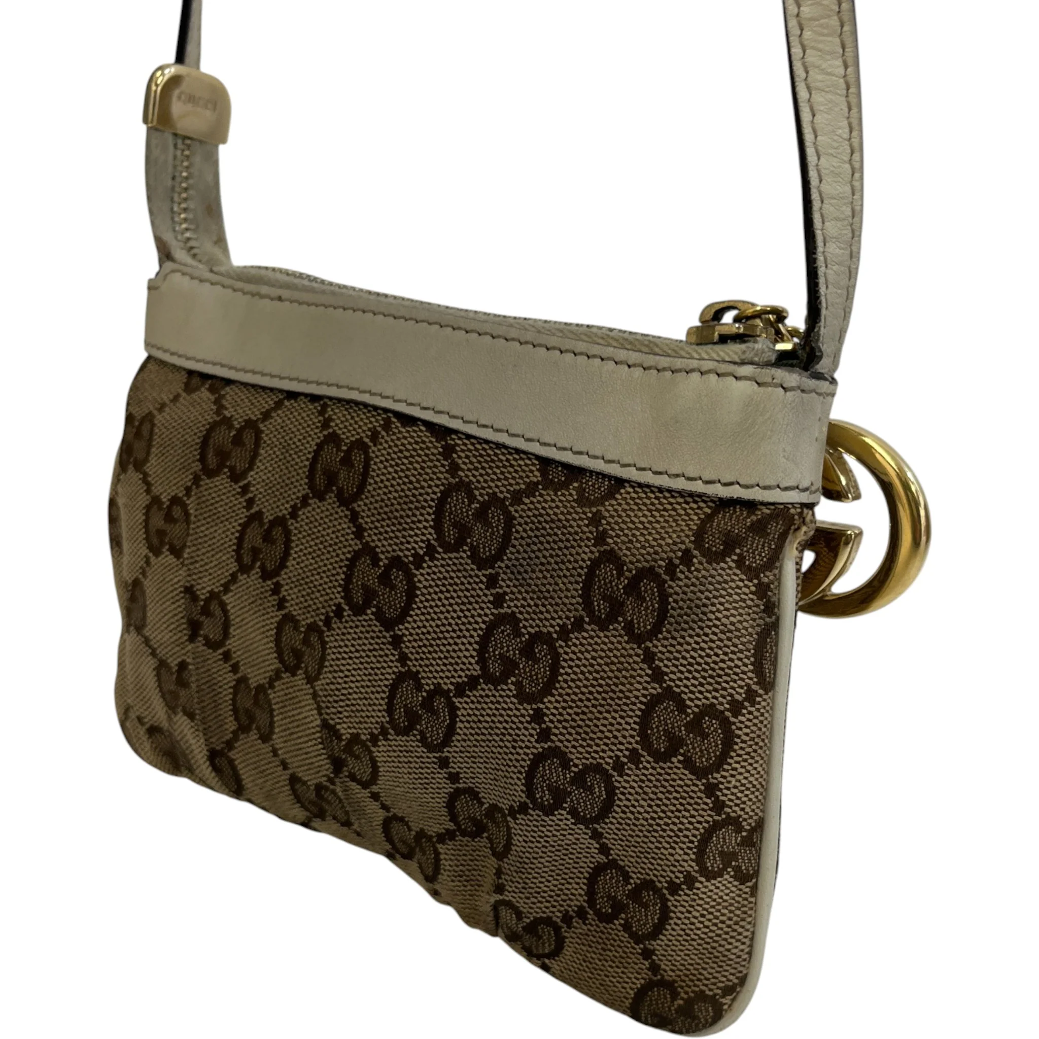Women's Mini Gg Supreme Charm Handbag Beige - Image 8