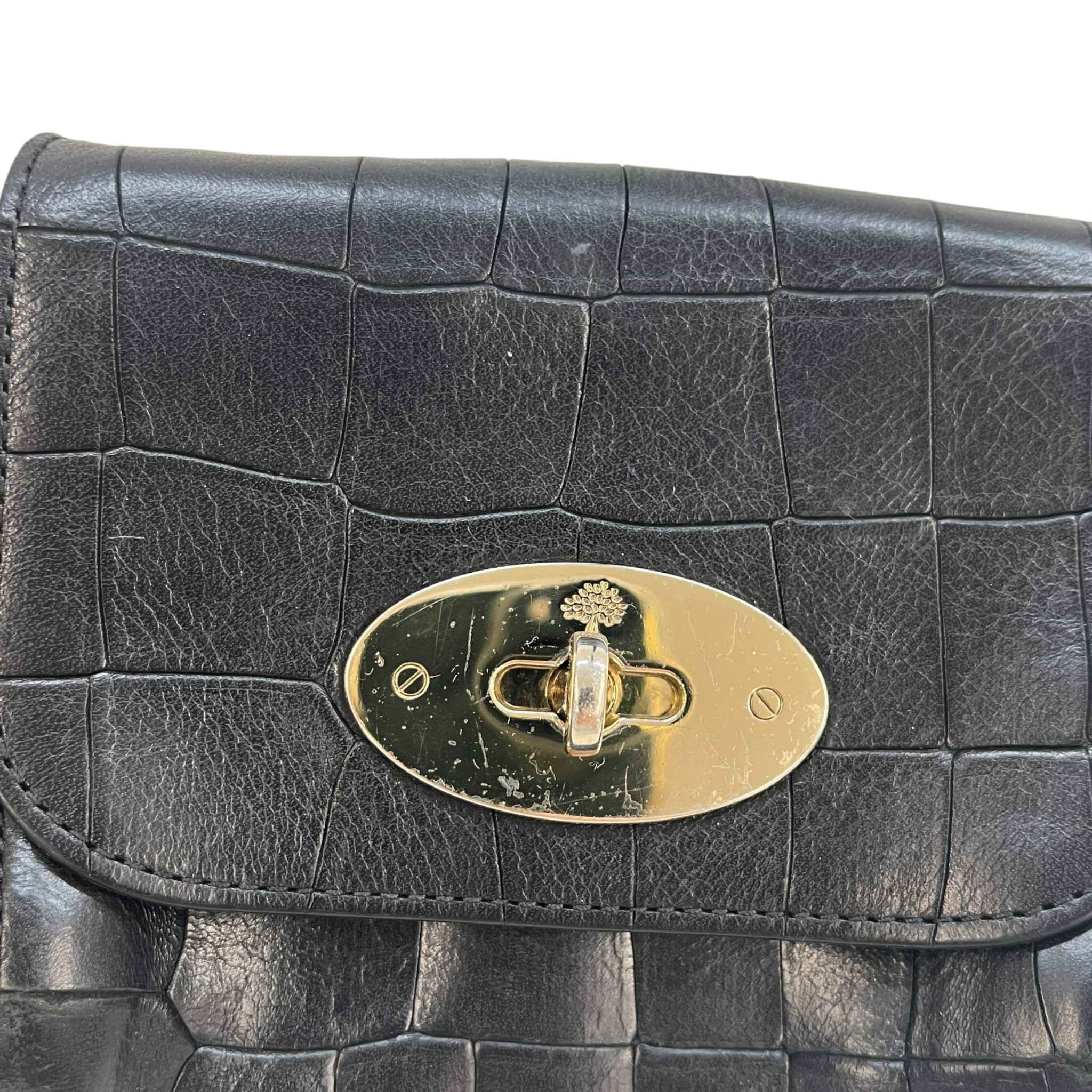 Women's Mini Lily Handbag Black - Image 12