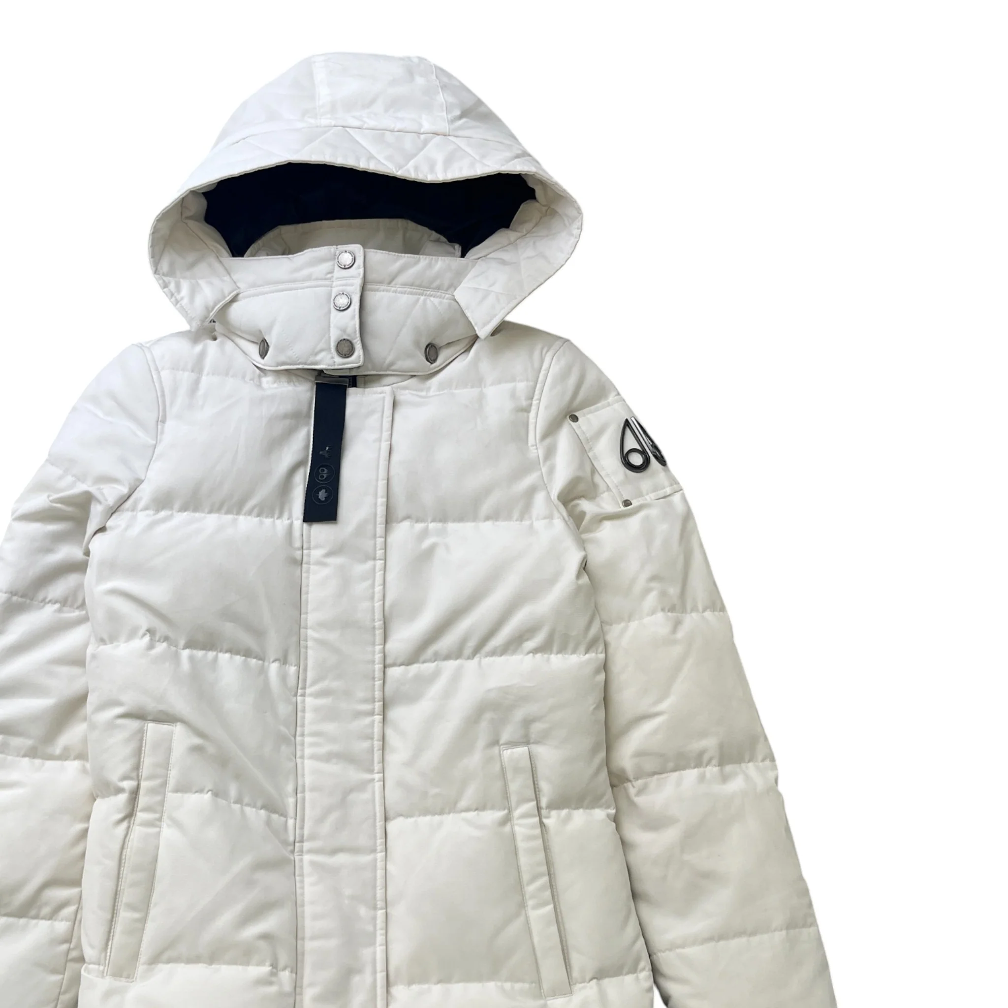 Women's Mistaya Down Jacket White Size S - Image 3
