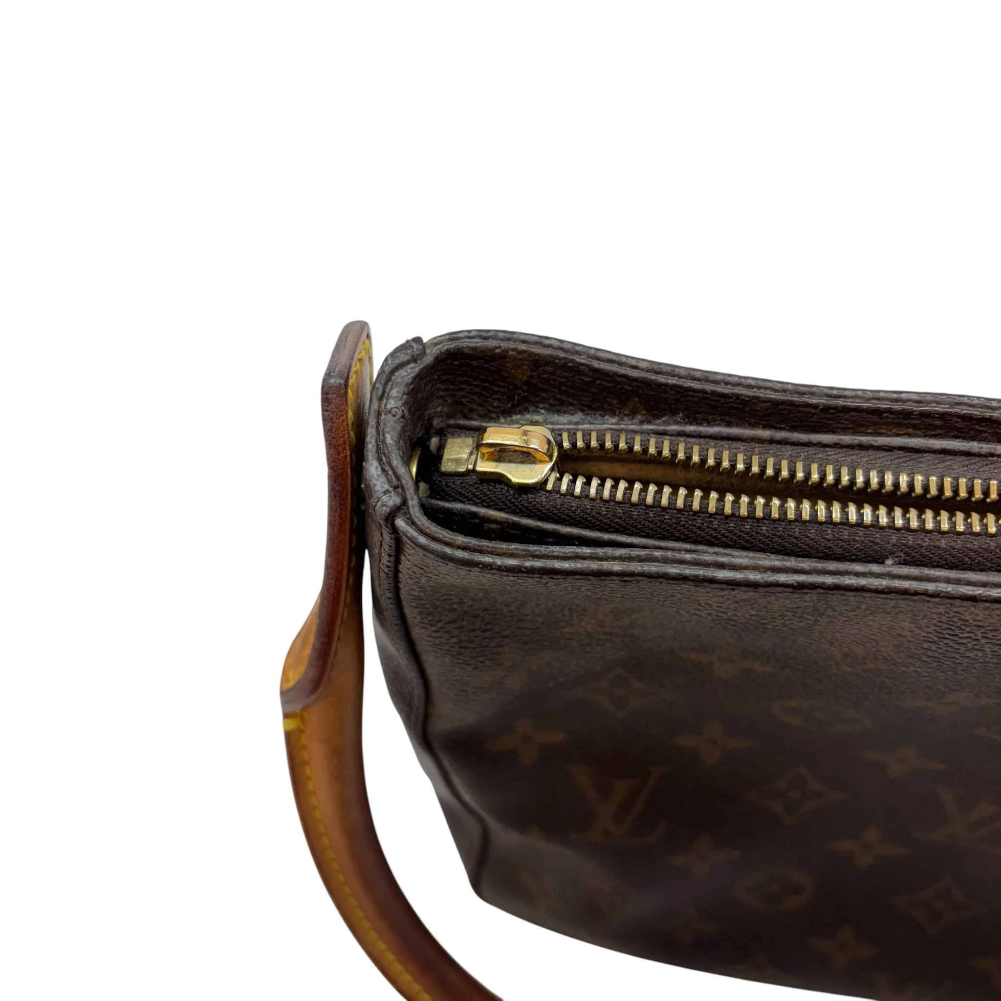 Women's Monogram Looping Mm Shoulder Bag Brown - Image 14