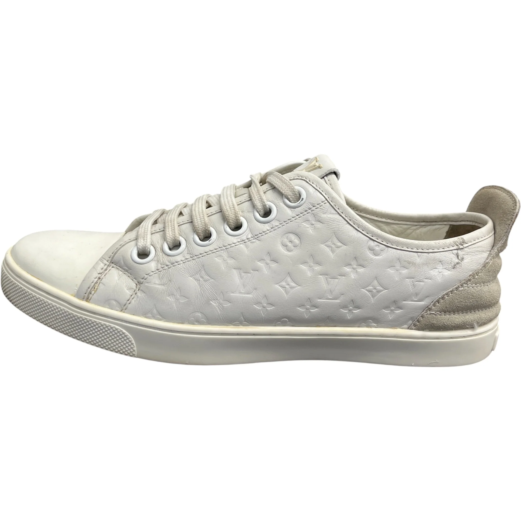 Women's Monogram Low Trainers White Size EU 37.5 / UK 4.5 - Image 5