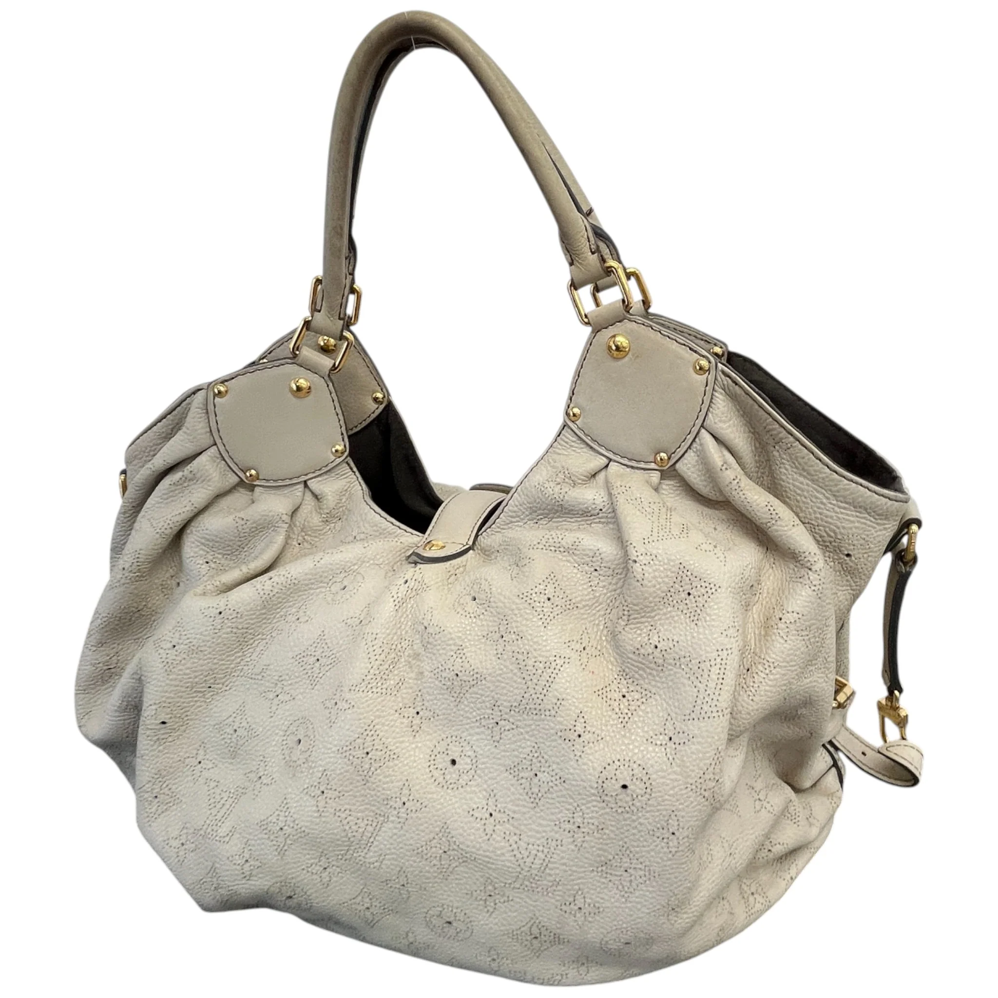 Women's Monogram Mahina Xl Bag Beige - Image 8