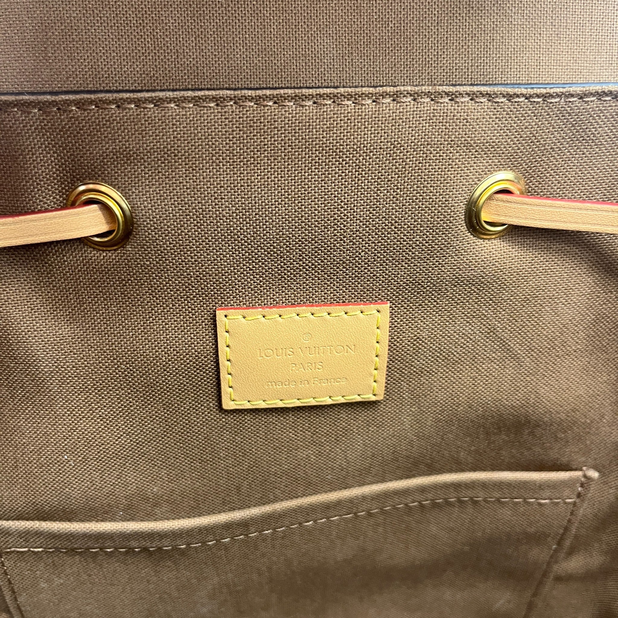 Women's Monogram Montsour Backpack Brown - Image 13