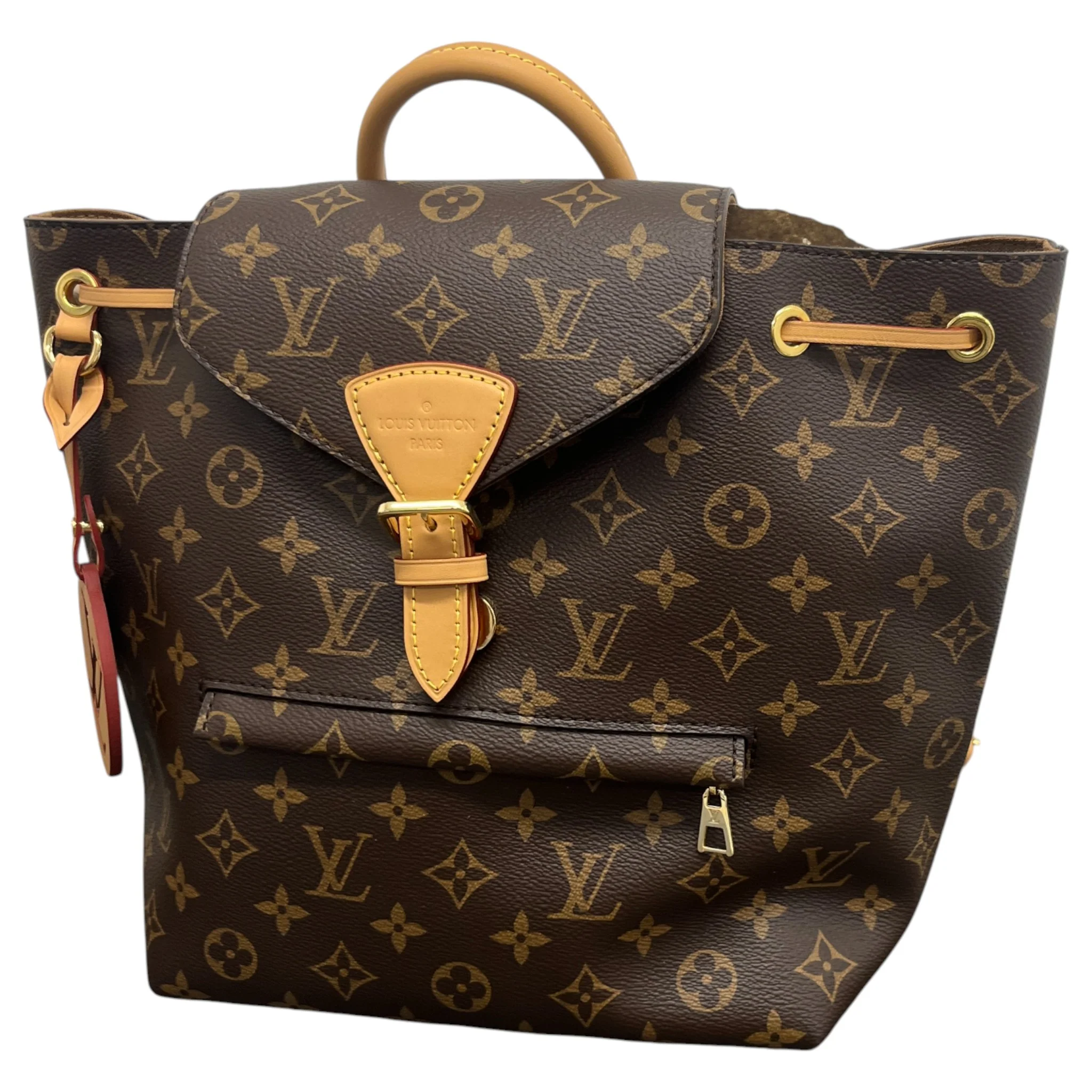 Women's Monogram Montsour Backpack Brown - Image 5